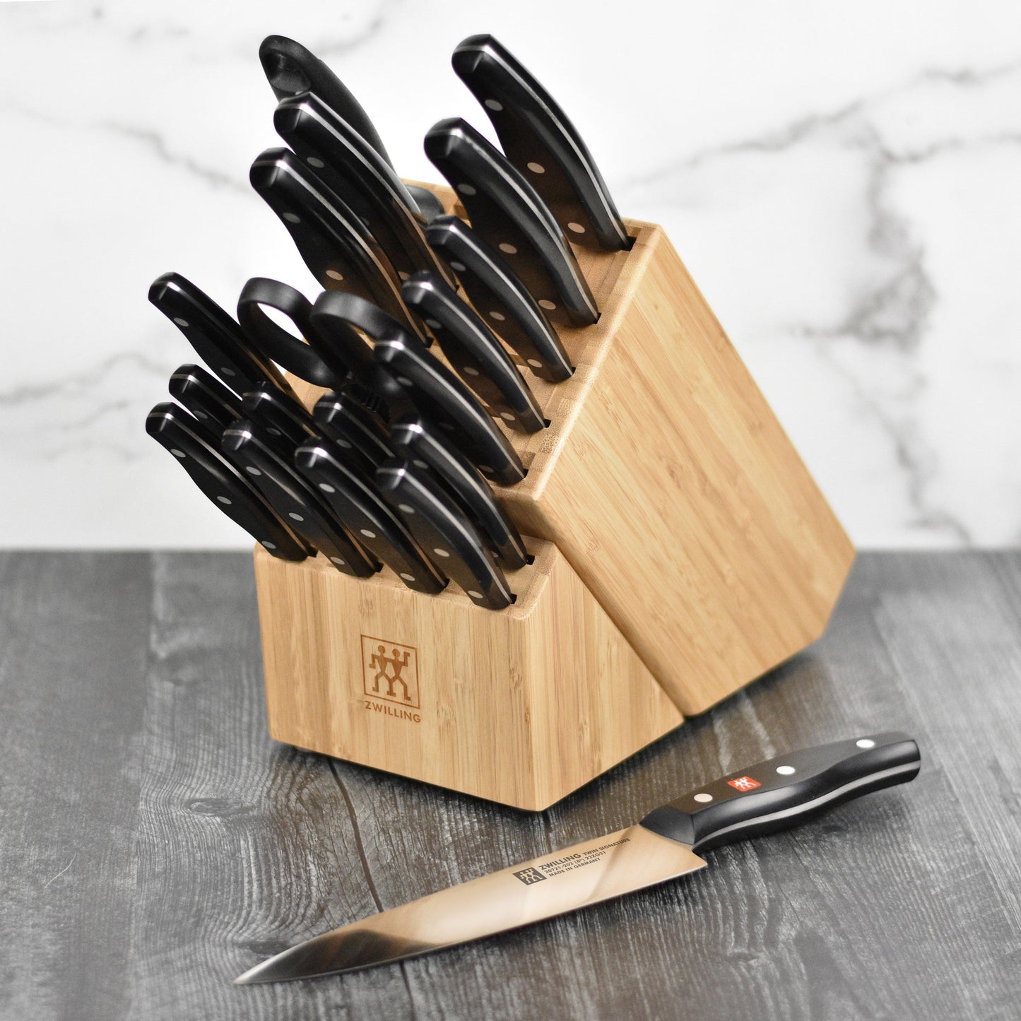 Zwilling Twin Signature 20 Piece Knife Block Set