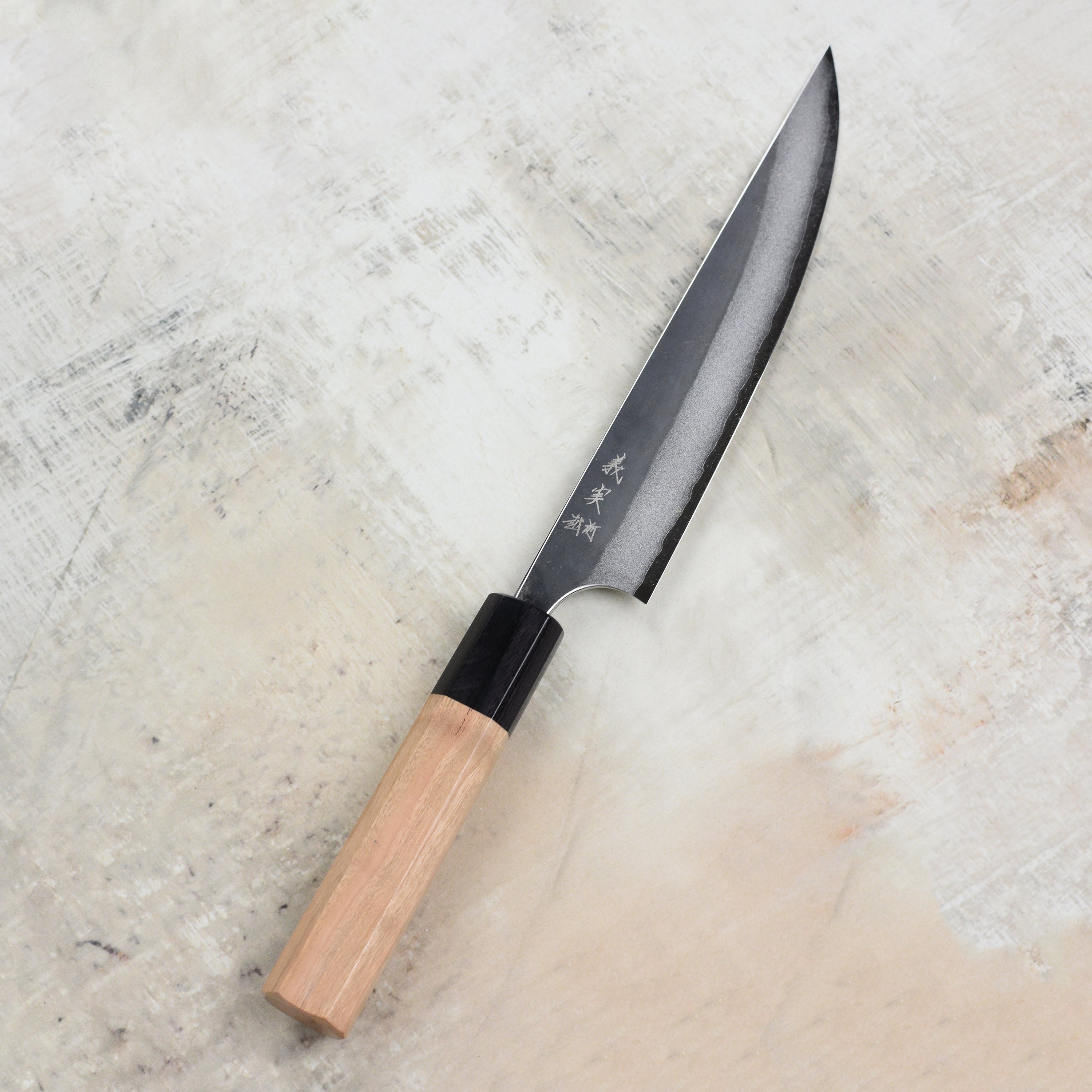 Yoshimi Kato Aogami Super Kurouchi Stainless Clad 6.3" Butcher's Knife
