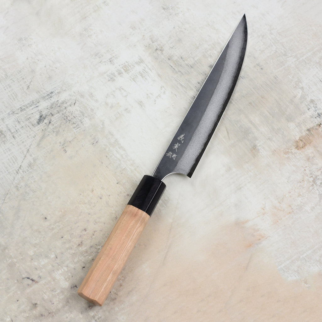 Yoshimi Kato Aogami Super Kurouchi Stainless Clad 6.3" Butcher's Knife