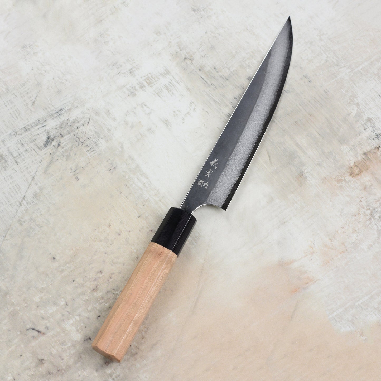 Yoshimi Kato Aogami Super Kurouchi Stainless Clad 6.3" Butcher's Knife