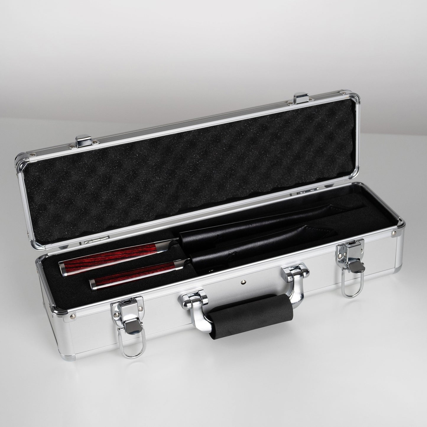 Shun Kohen Dual Core Chef's & Utility Knife Set with Sheaths & Case