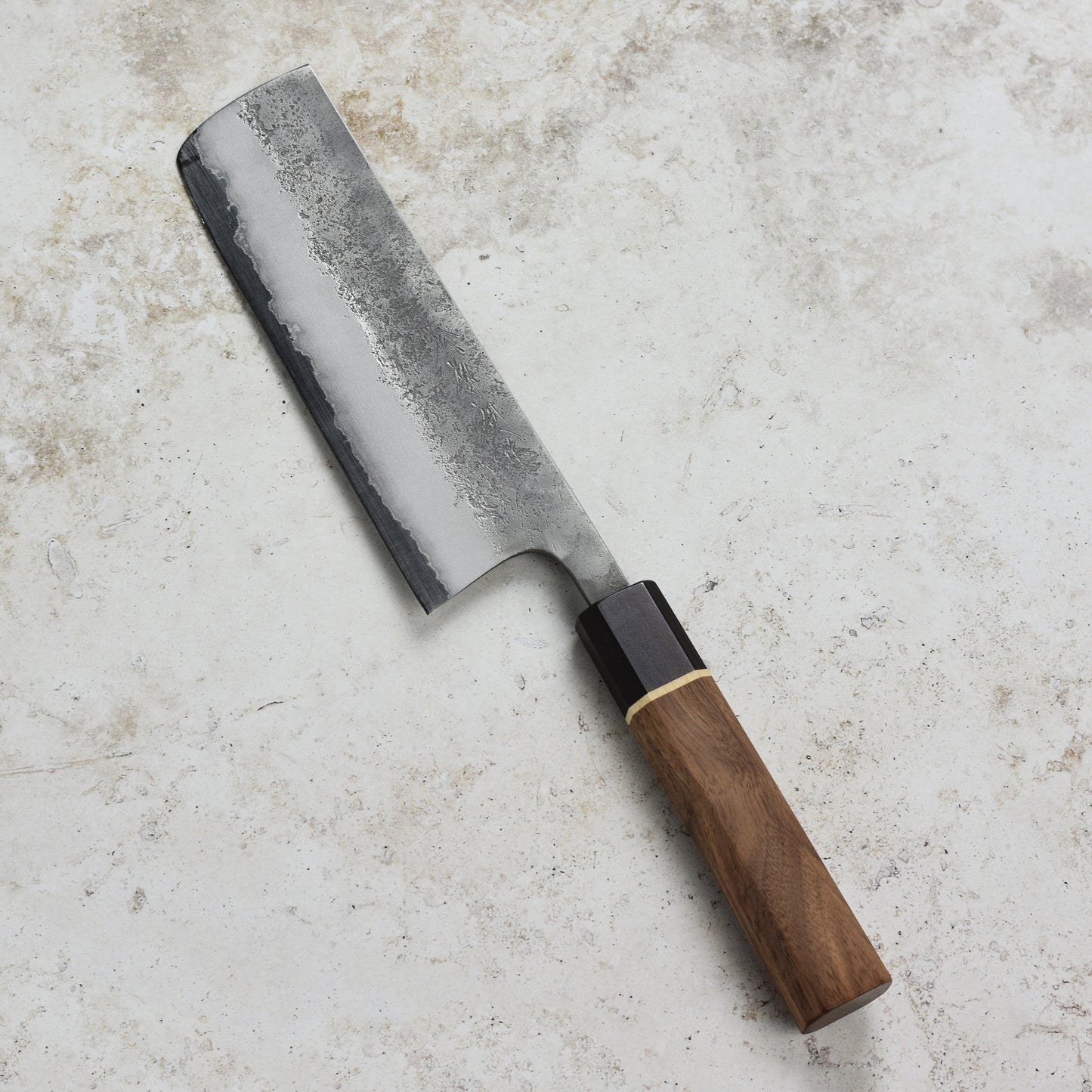 Matsubara Aogami #2 Nashiji Stainless Clad 6.5" Nakiri
