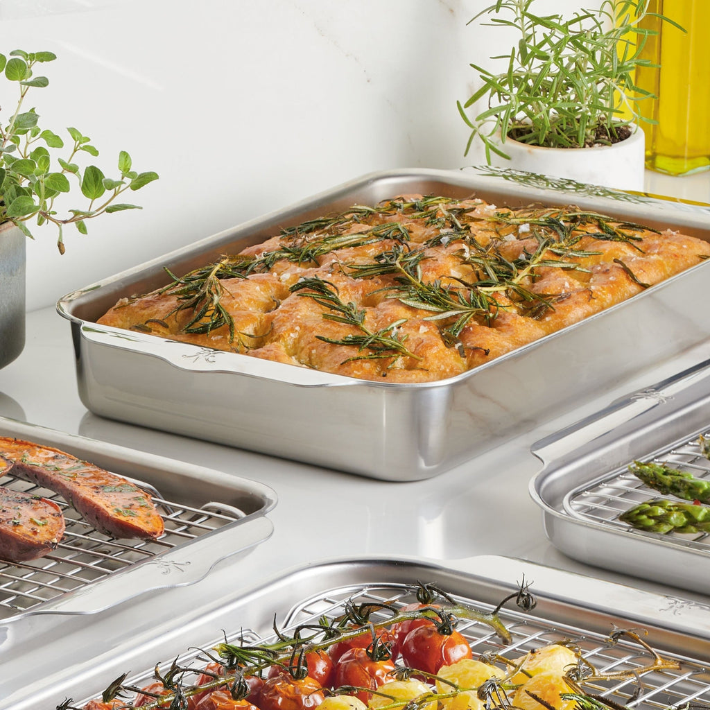 Hestan OvenBond Tri-Ply Rectangular Baking Pan, 9x13"