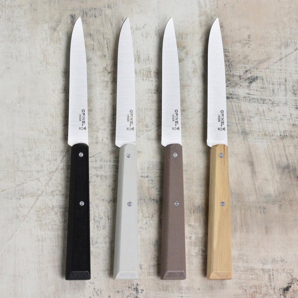 Opinel Bon Appetit 4 Piece Mineral Steak Knife Set