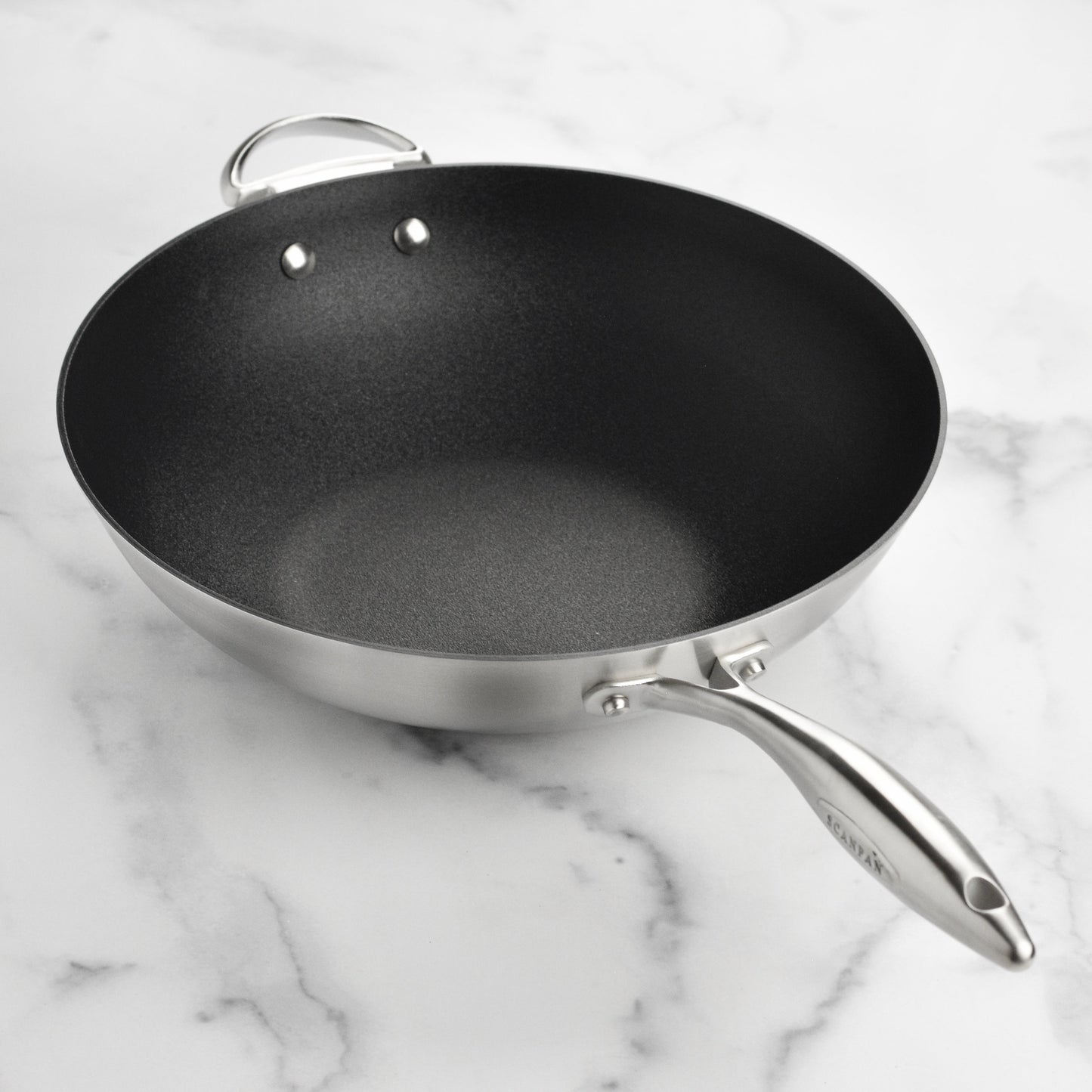 Scanpan CX+ 12.5" Stainless Steel Nonstick Wok