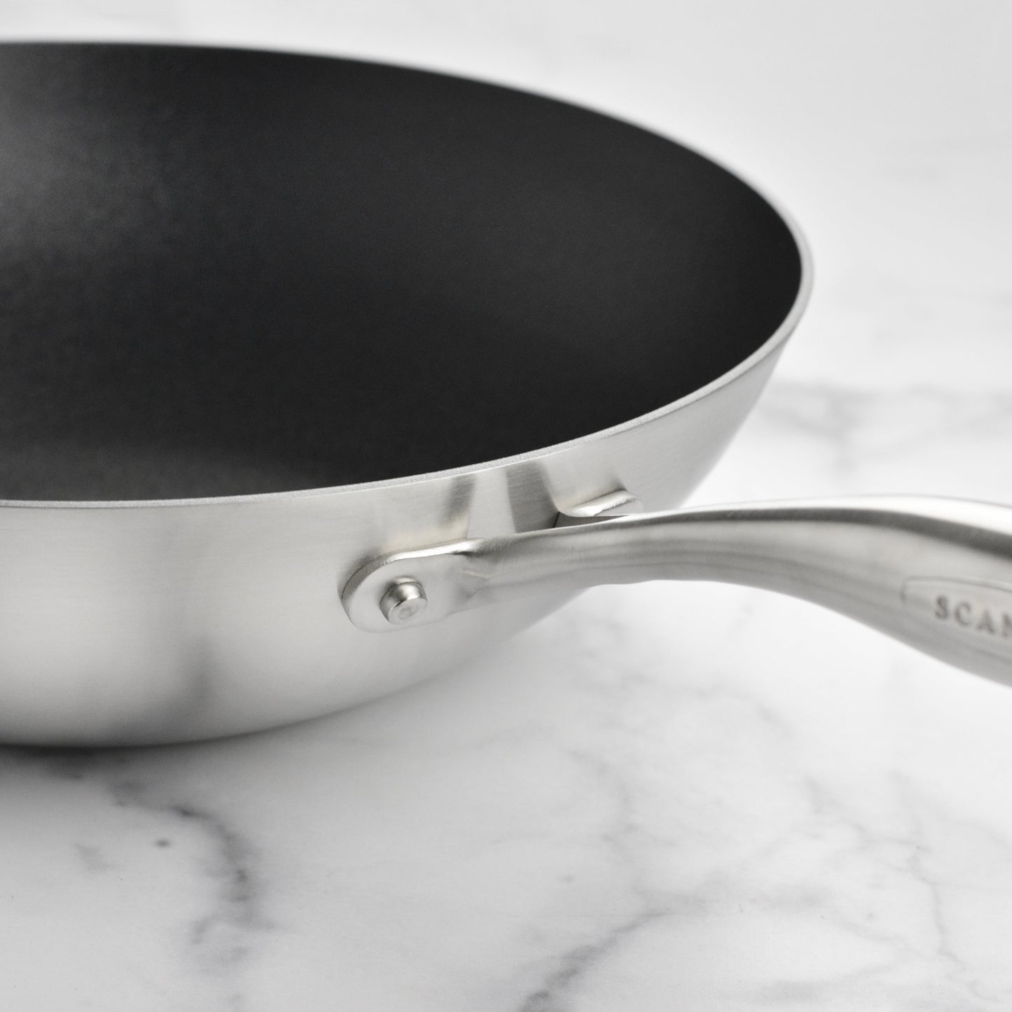 Scanpan CX+ 12.5" Stainless Steel Nonstick Wok