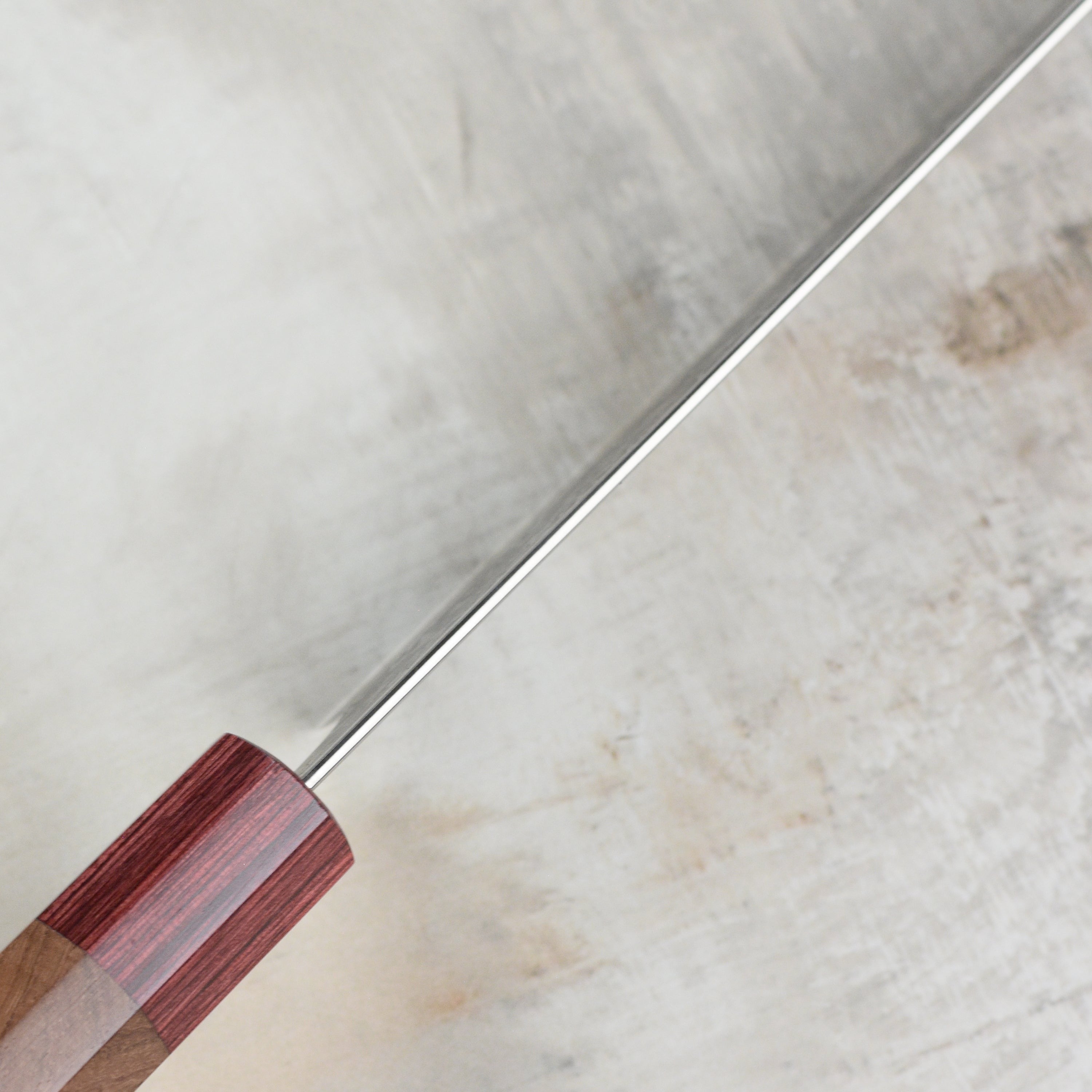 Yoshimi Kato SG2 Black Damascus 10.6" Sujihiki