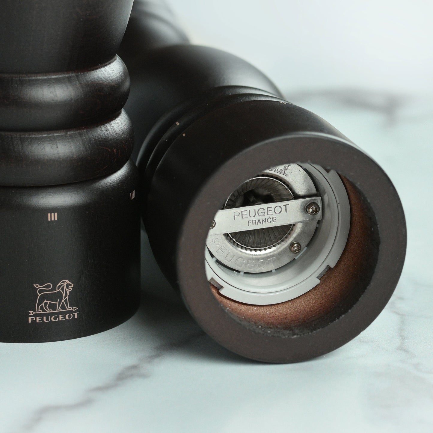 Peugeot Paris Chocolate 12" u'Select Salt & Pepper Mill Set