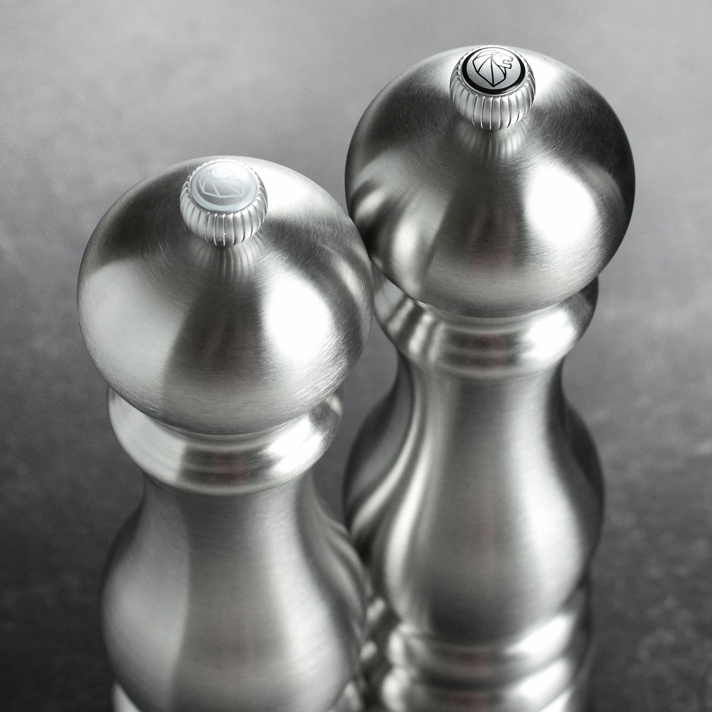 Peugeot Paris Stainless Steel 8.75" u'Select Salt & Pepper Mill Set
