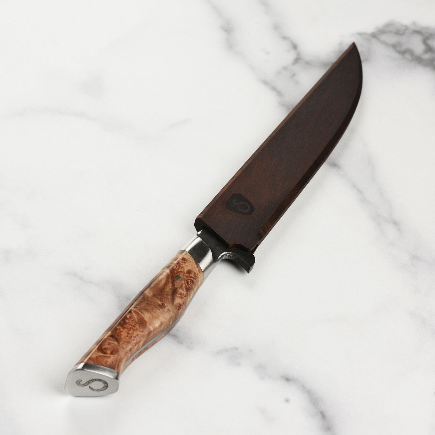 Steelport Carbon Steel 6" Boning Knife with Oregon Maple Magnetic Sheath