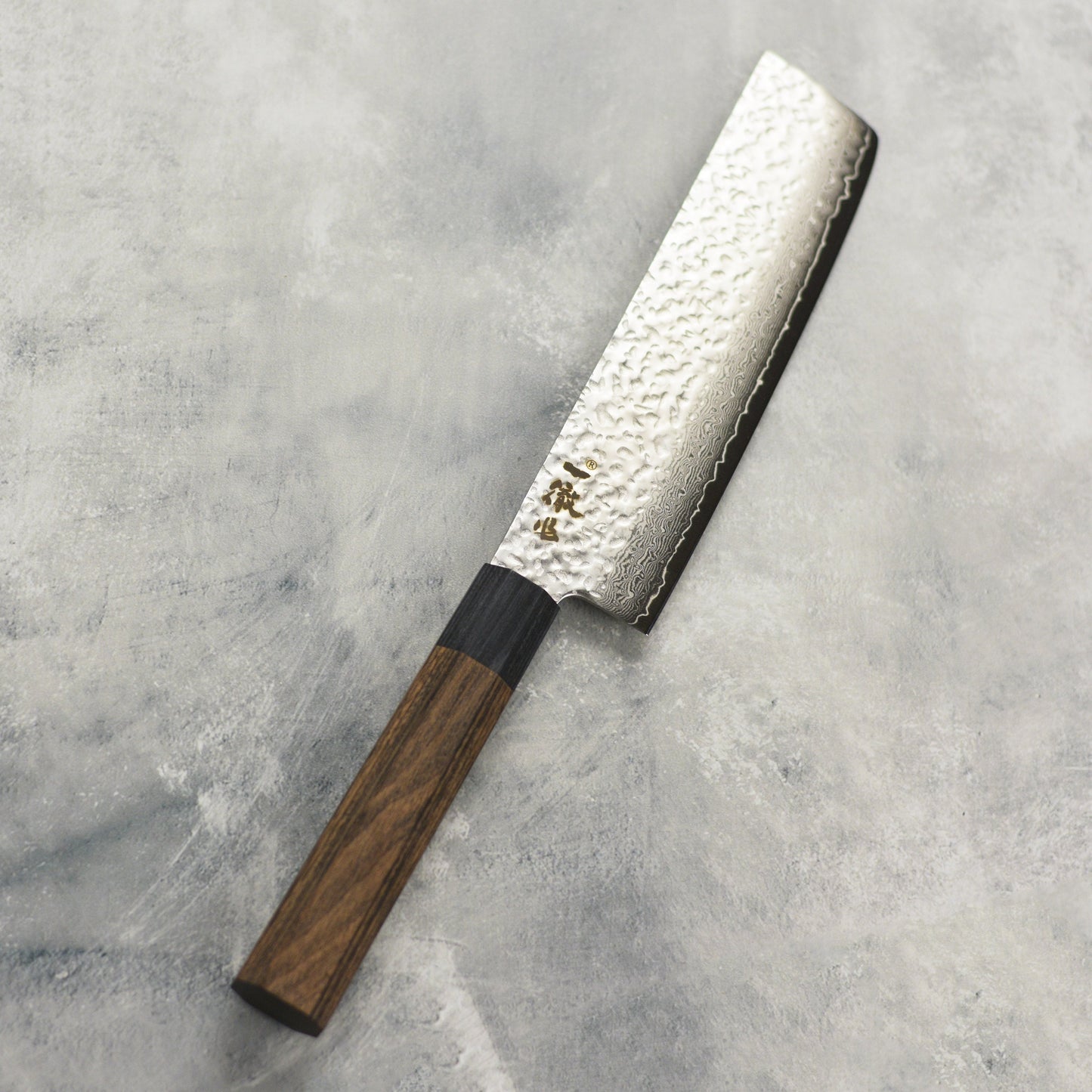 Ittetsu VG10 Hammered Damascus 5.9" Nakiri