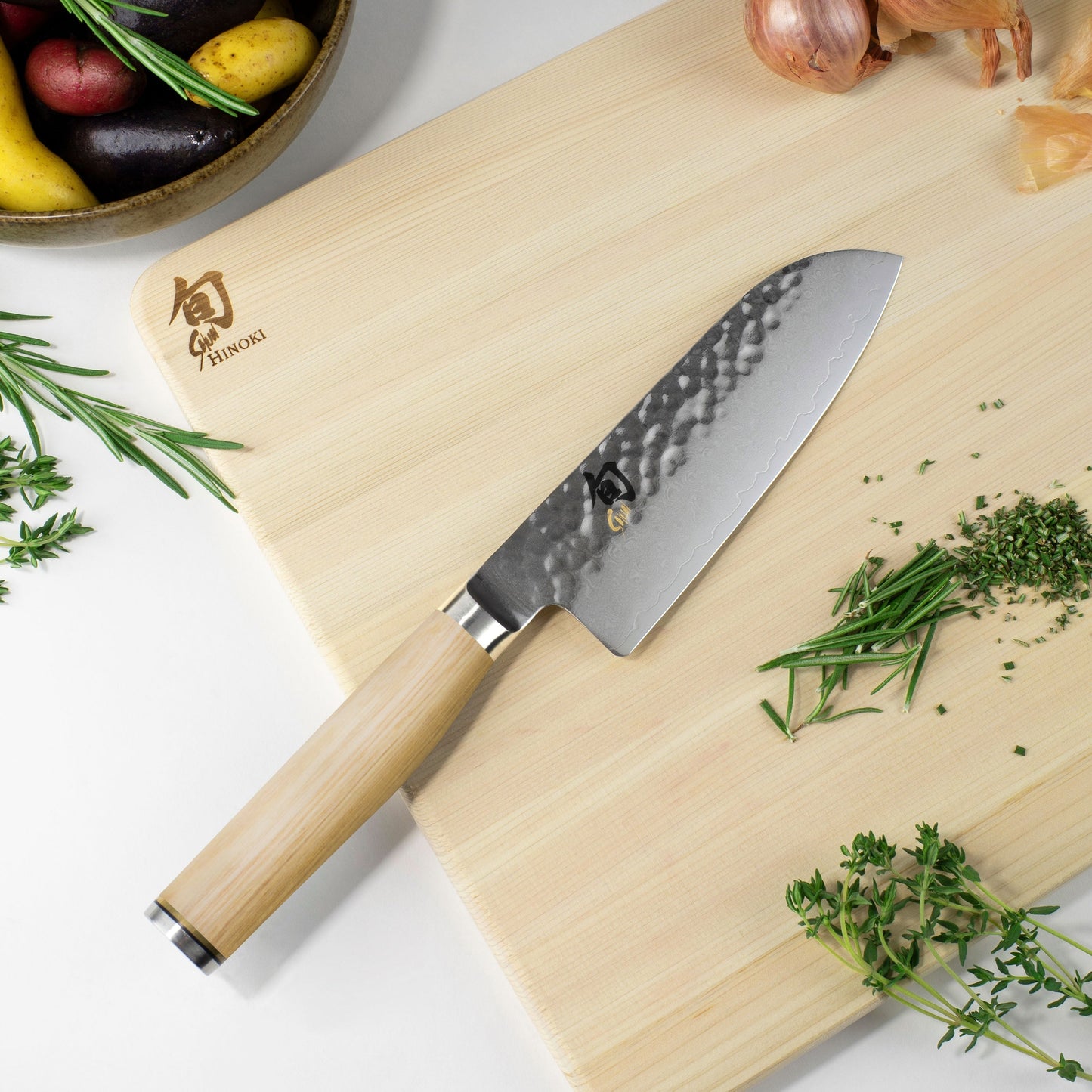 Shun Premier Blonde 5.5" Santoku Knife