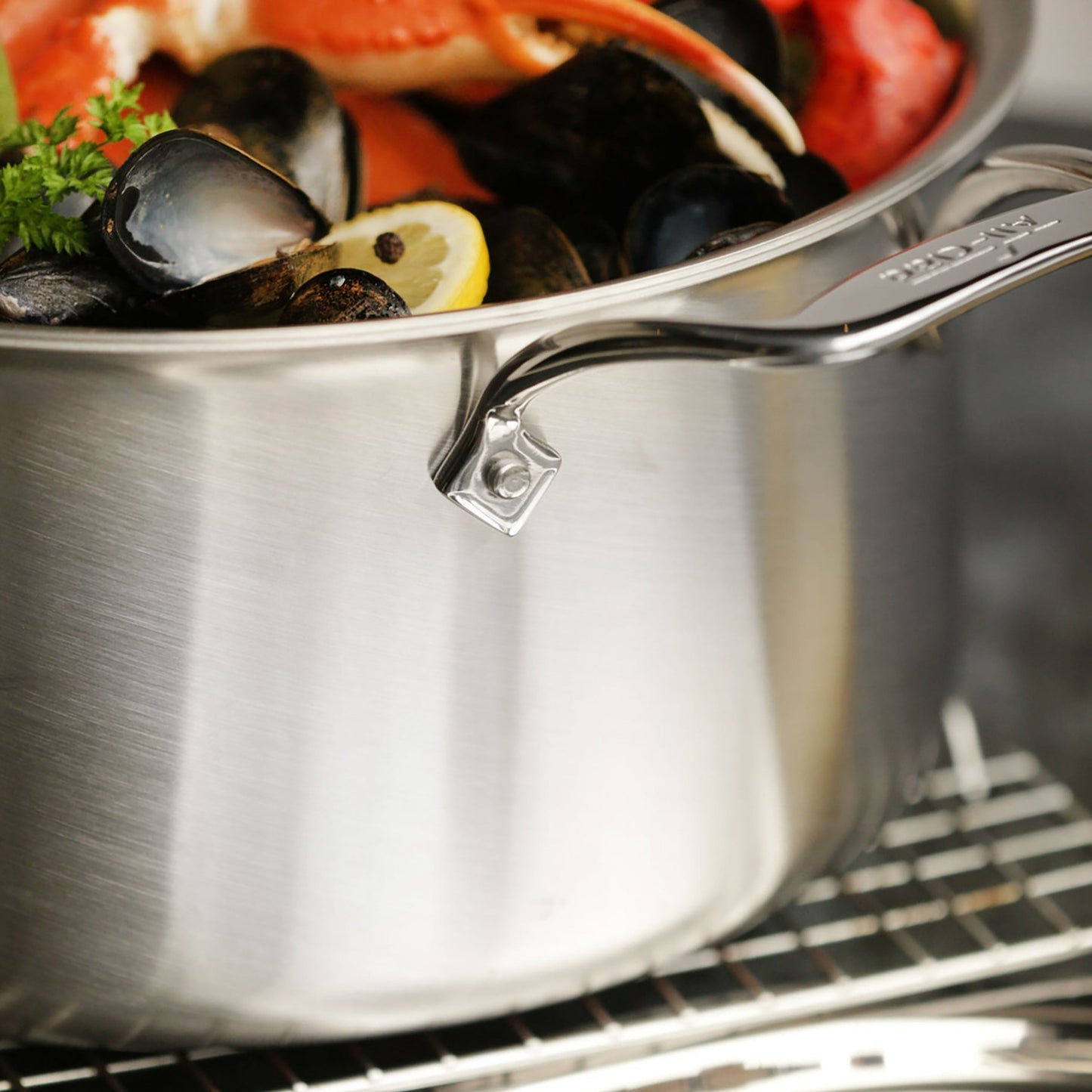 All-Clad d5 Brushed Stainless 8-quart Stock Pot