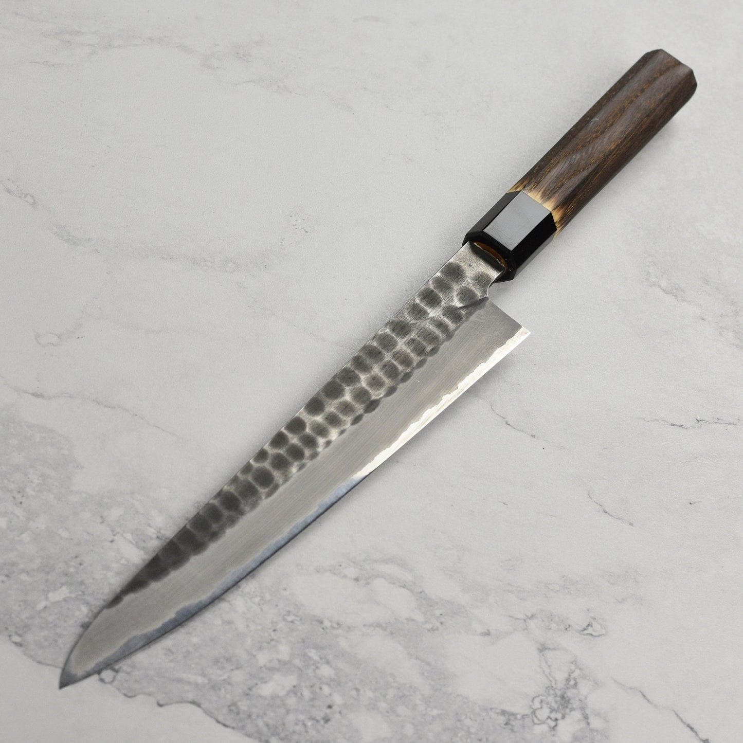 Hinoura Shirogami #2 Kurouchi Tsuchime 9.4" Sujihiki