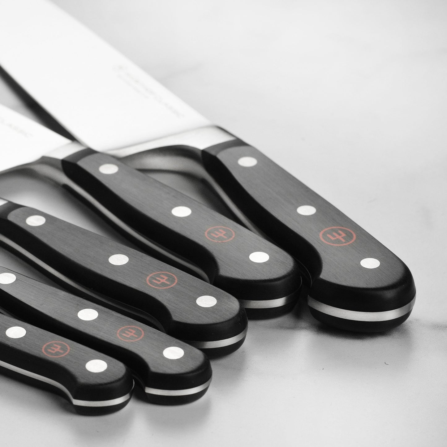 Wusthof Classic 7 Piece Acacia Slim Knife Block Set