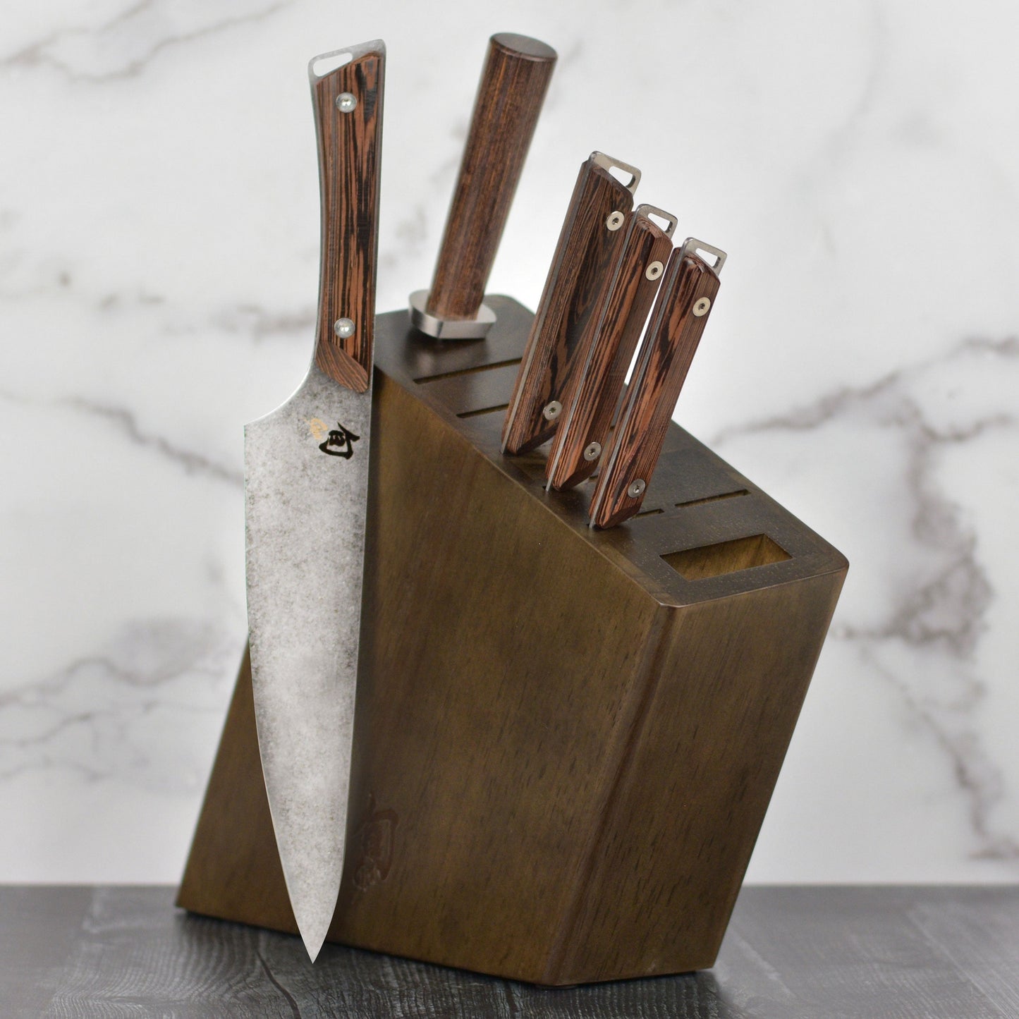 Shun Kanso 6 Piece Knife Block Set