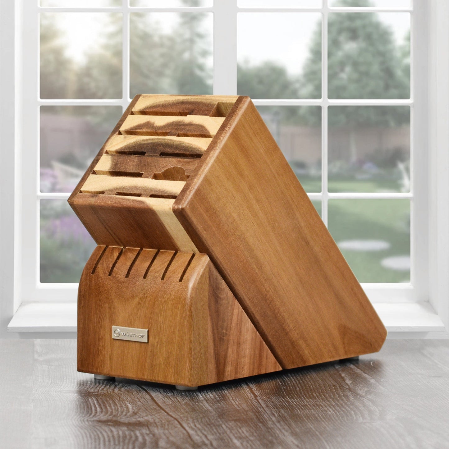 Wusthof Classic Ikon 10 Piece Acacia Knife Block Set