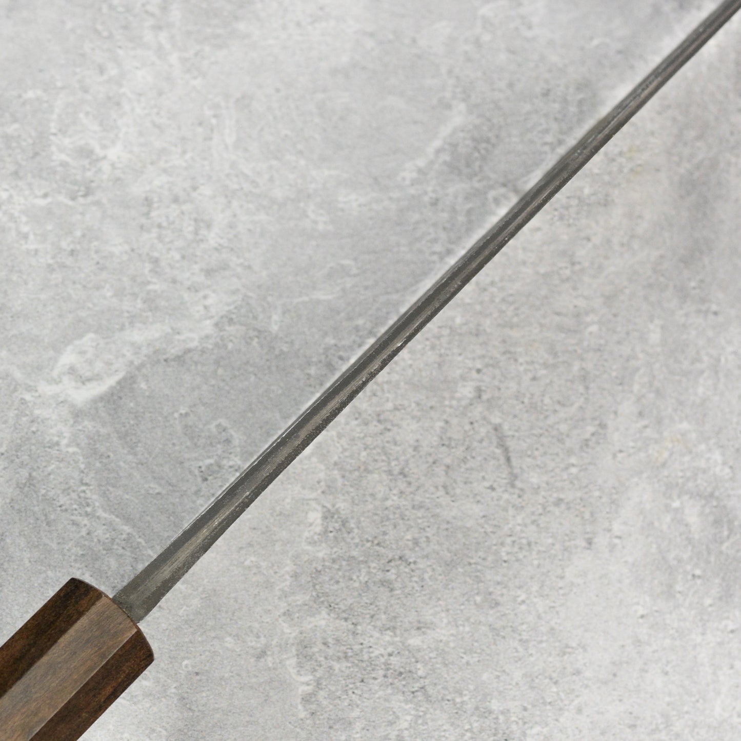 Mazaki Shirogami #2 Kurouchi Nashiji 9.4" Gyuto