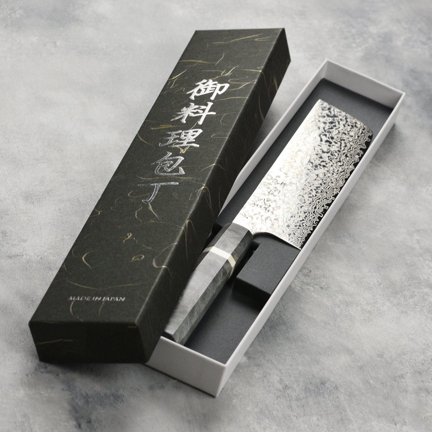 Hatsukokoro x Yauji Ginga34 Damascus 6.7" Nakiri
