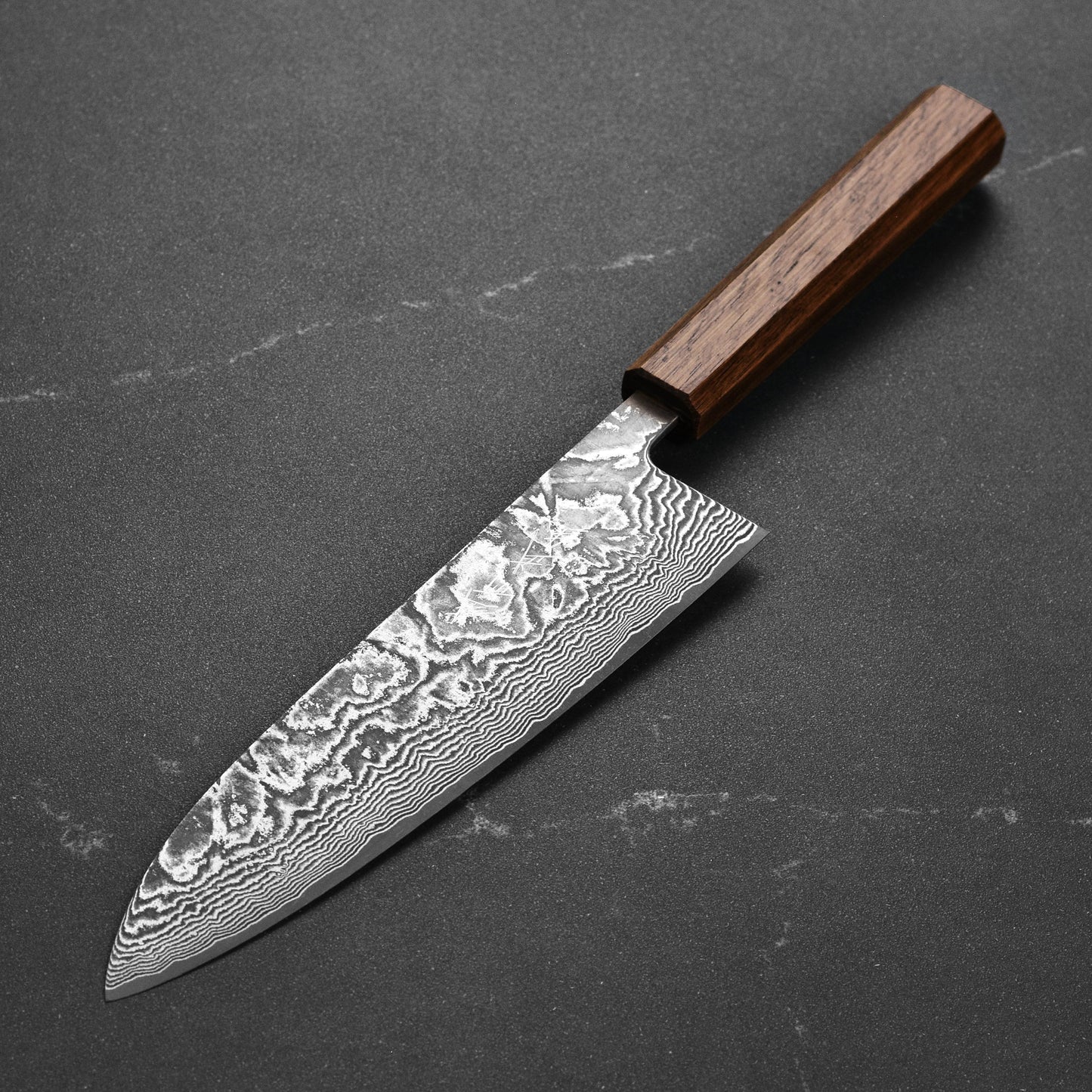 Shiro Kamo SG2 Kurozome Damascus 8.25" Gyuto