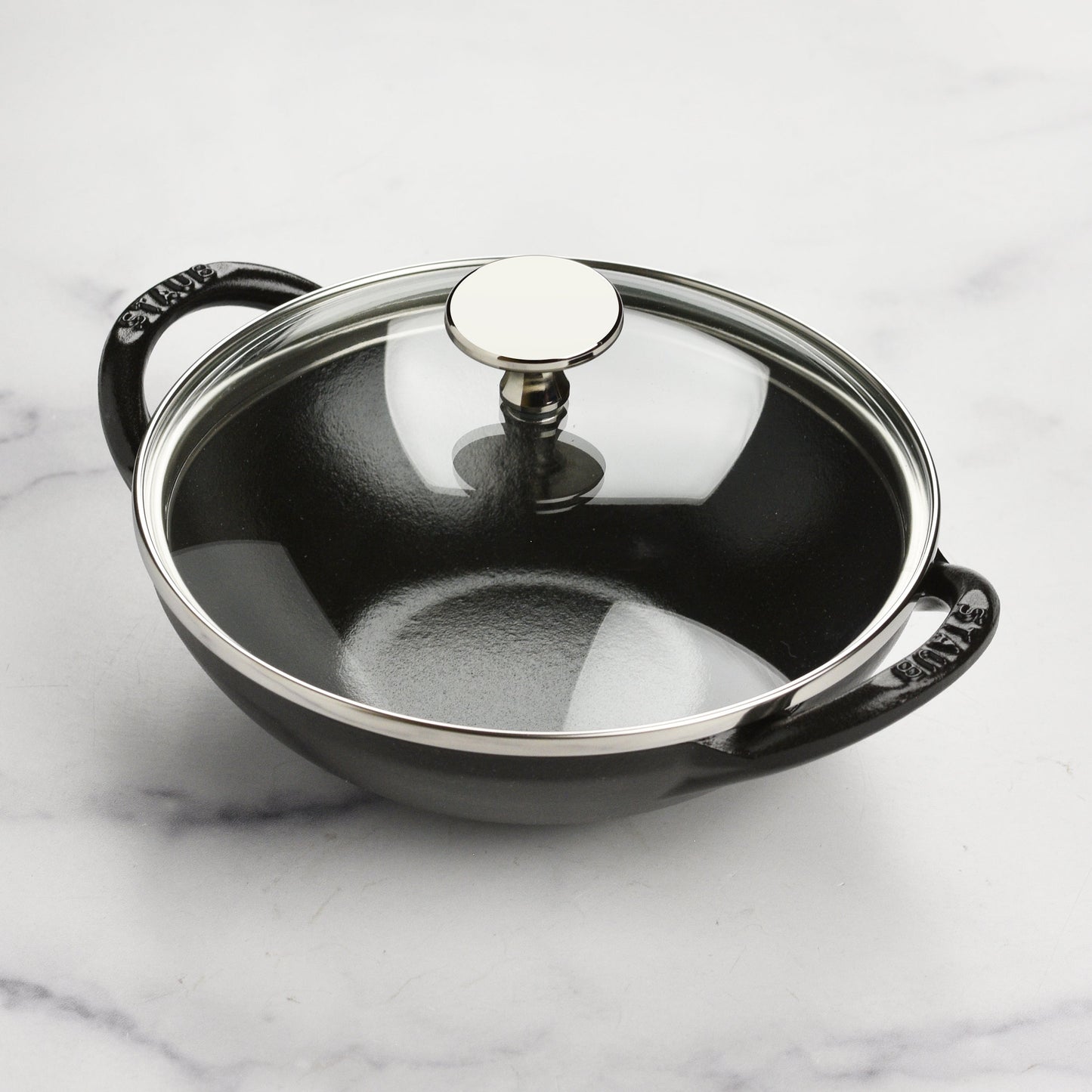 Staub 6.5" Matte Black Baby Wok