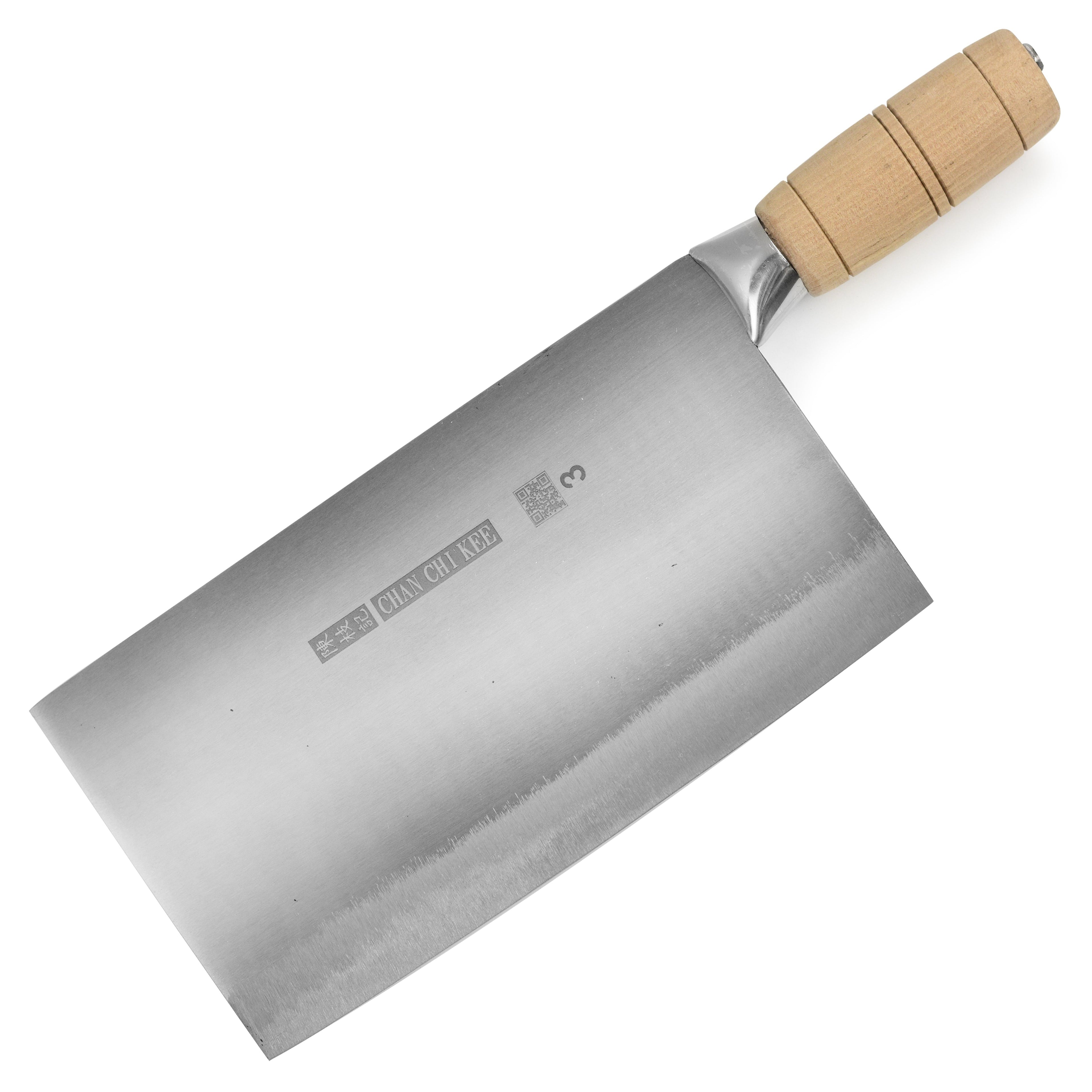 CCK Slicer 9" Carbon Steel Chinese Cleaver, Polished