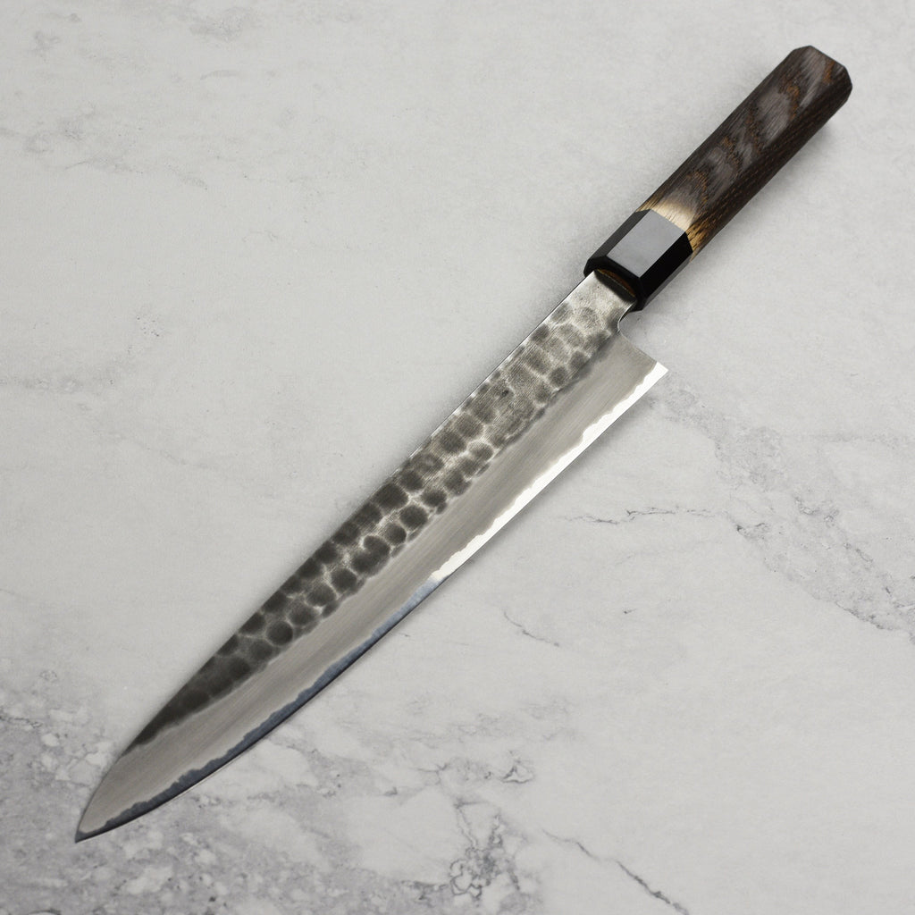 Hinoura Shirogami #2 Kurouchi Tsuchime 10.6" Sujihiki