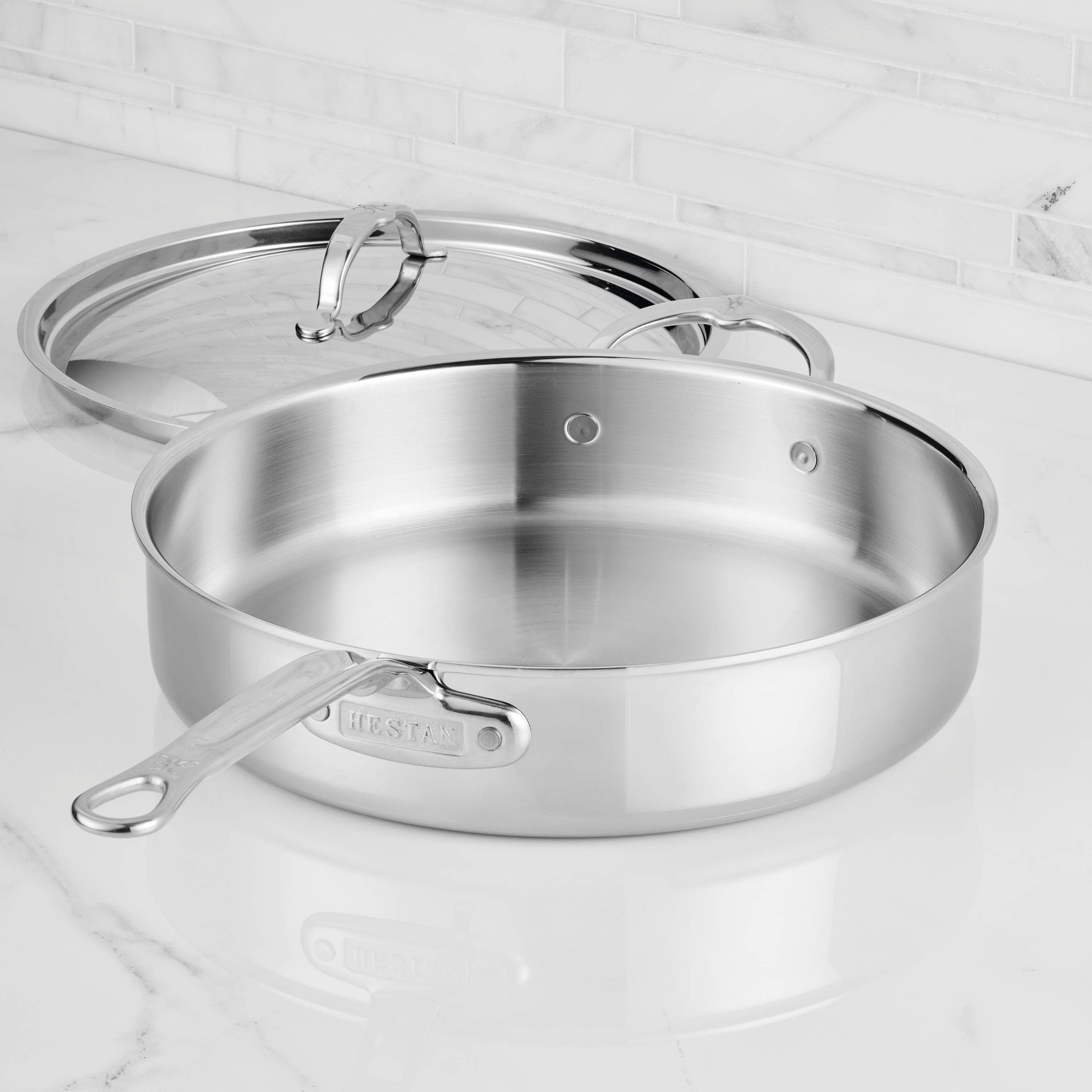 Hestan ProBond Luxe 5-quart Stainless Steel Saute Pan
