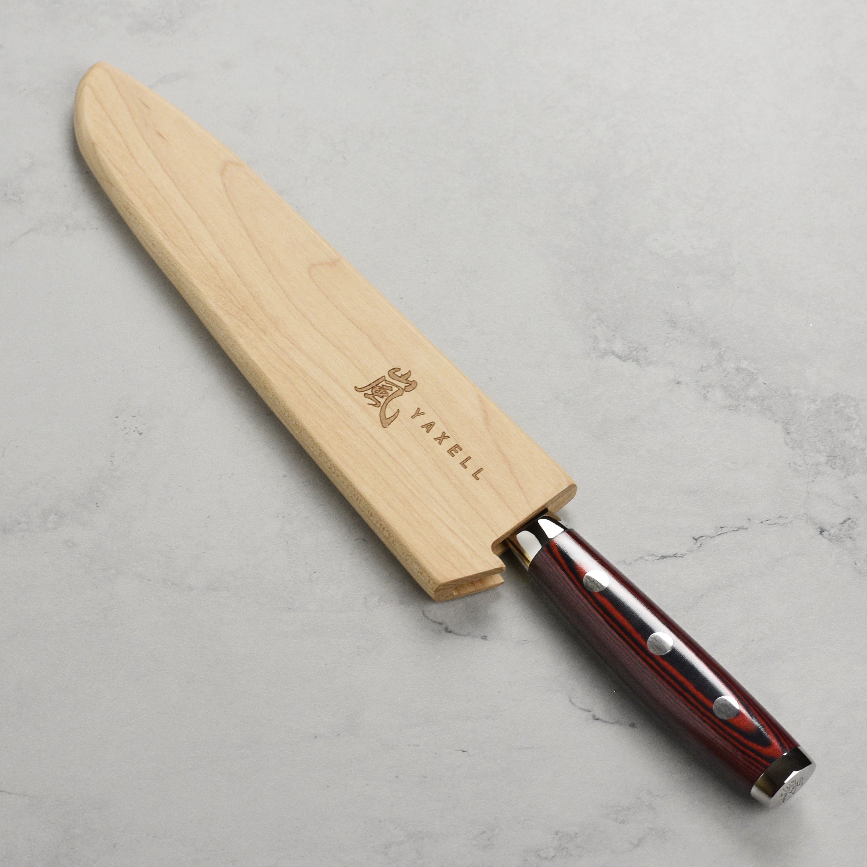 Yaxell Magnetic Wooden Sheath for 6" Utility & 7" Slicing Knife