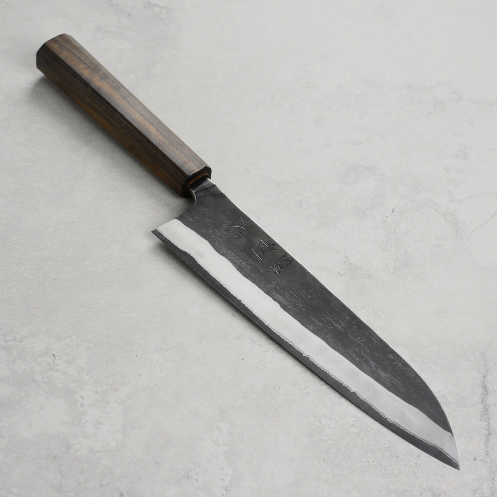 Hatsukokoro Kurokaze Shirogami #2 Kurouchi Stainless Clad 8.25" Gyuto