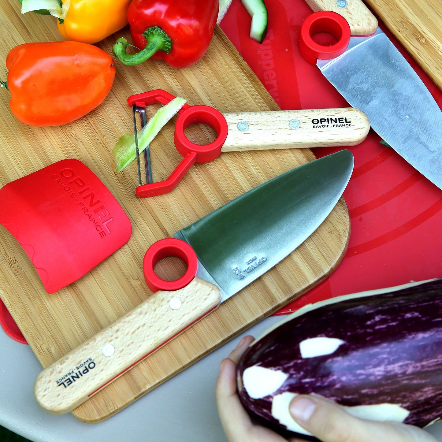 Opinel 3 Piece Le Petit Chef Children's Cooking Set