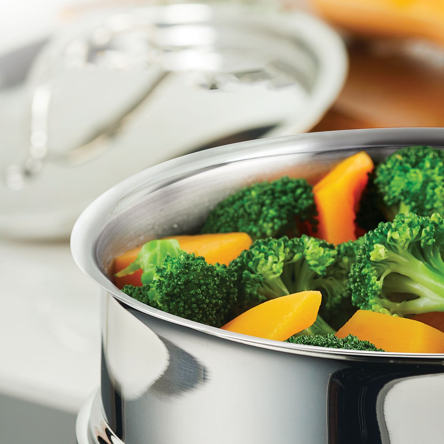 Hestan ProBond Luxe 3-quart Stainless Steel Soup Pot & Steamer Set