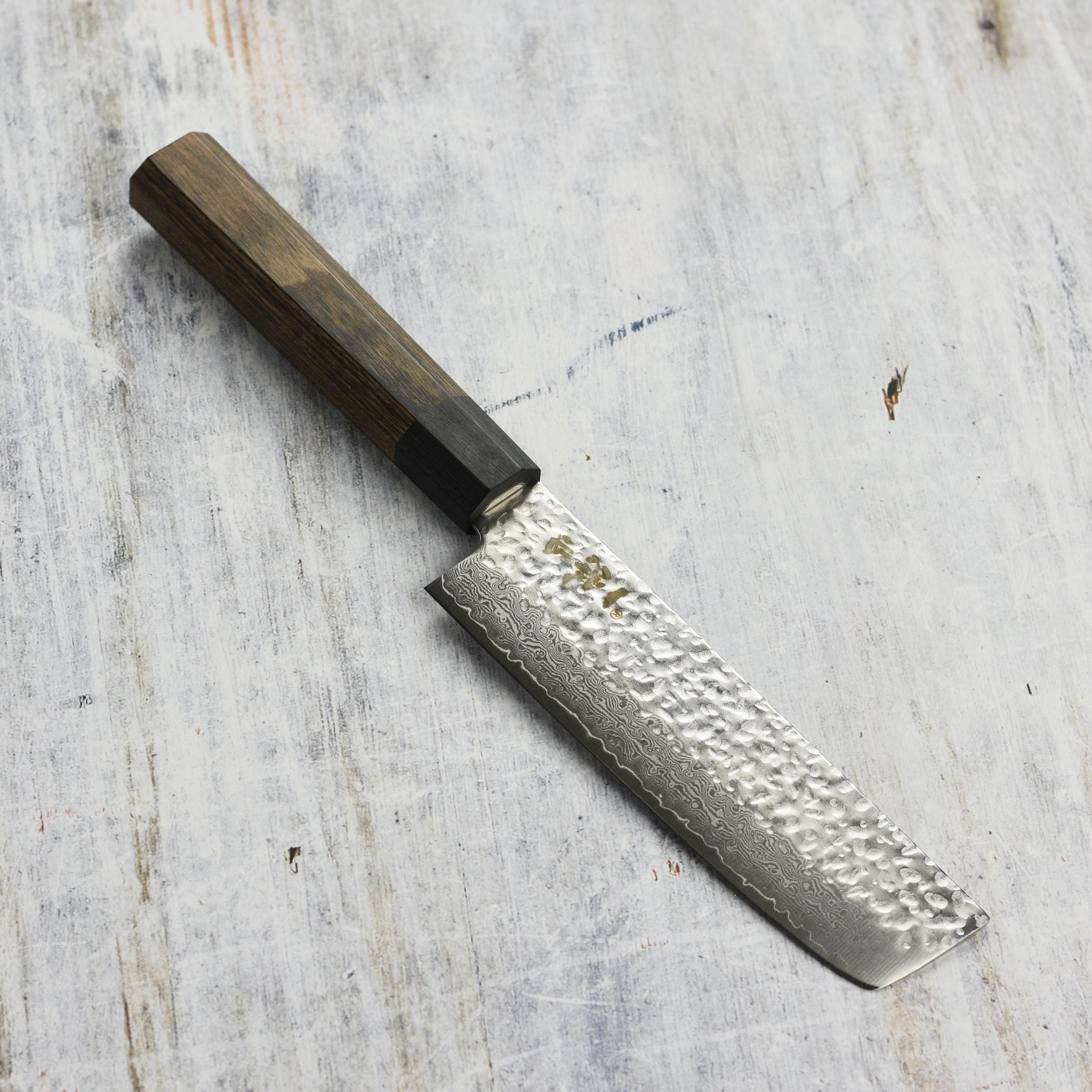 Ittetsu VG10 Hammered Damascus 5" Nakiri