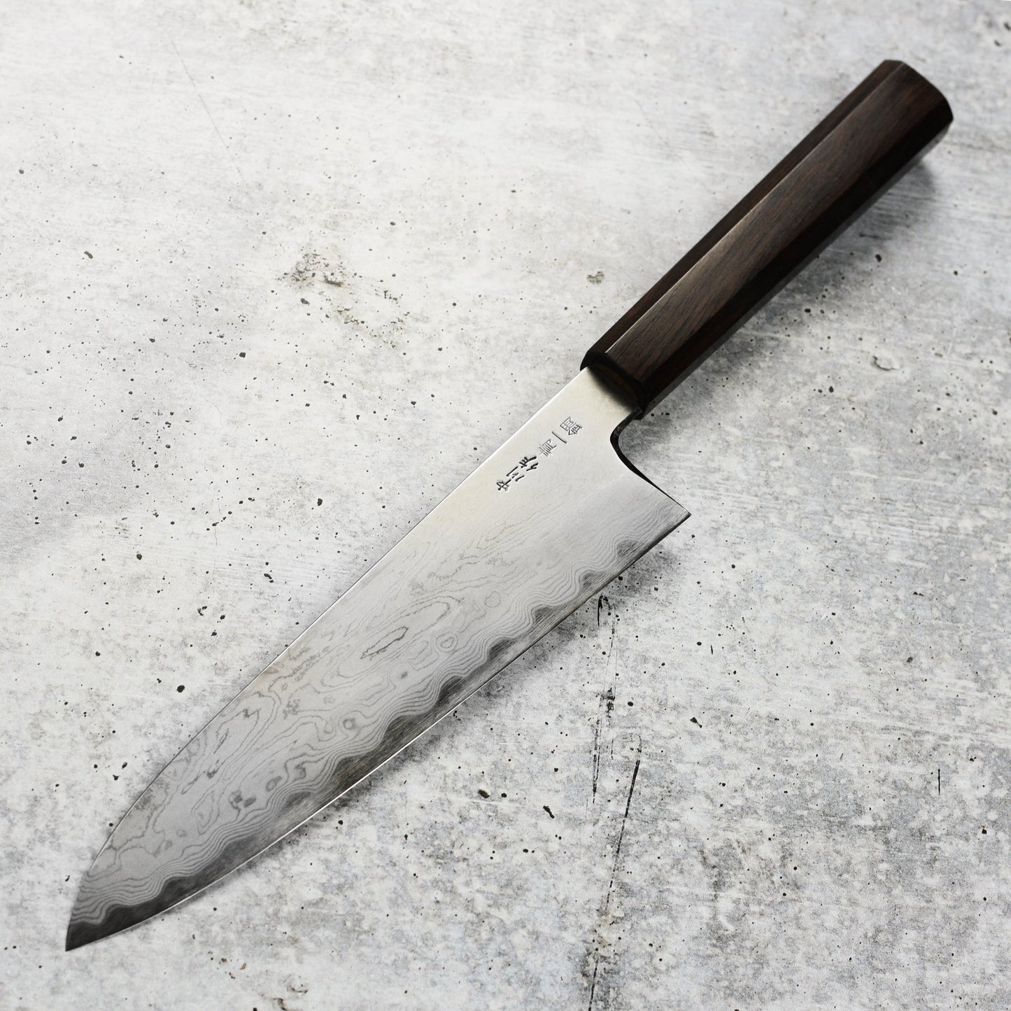 Nakagawa Aogami #1 Damascus 8.25" Gyuto