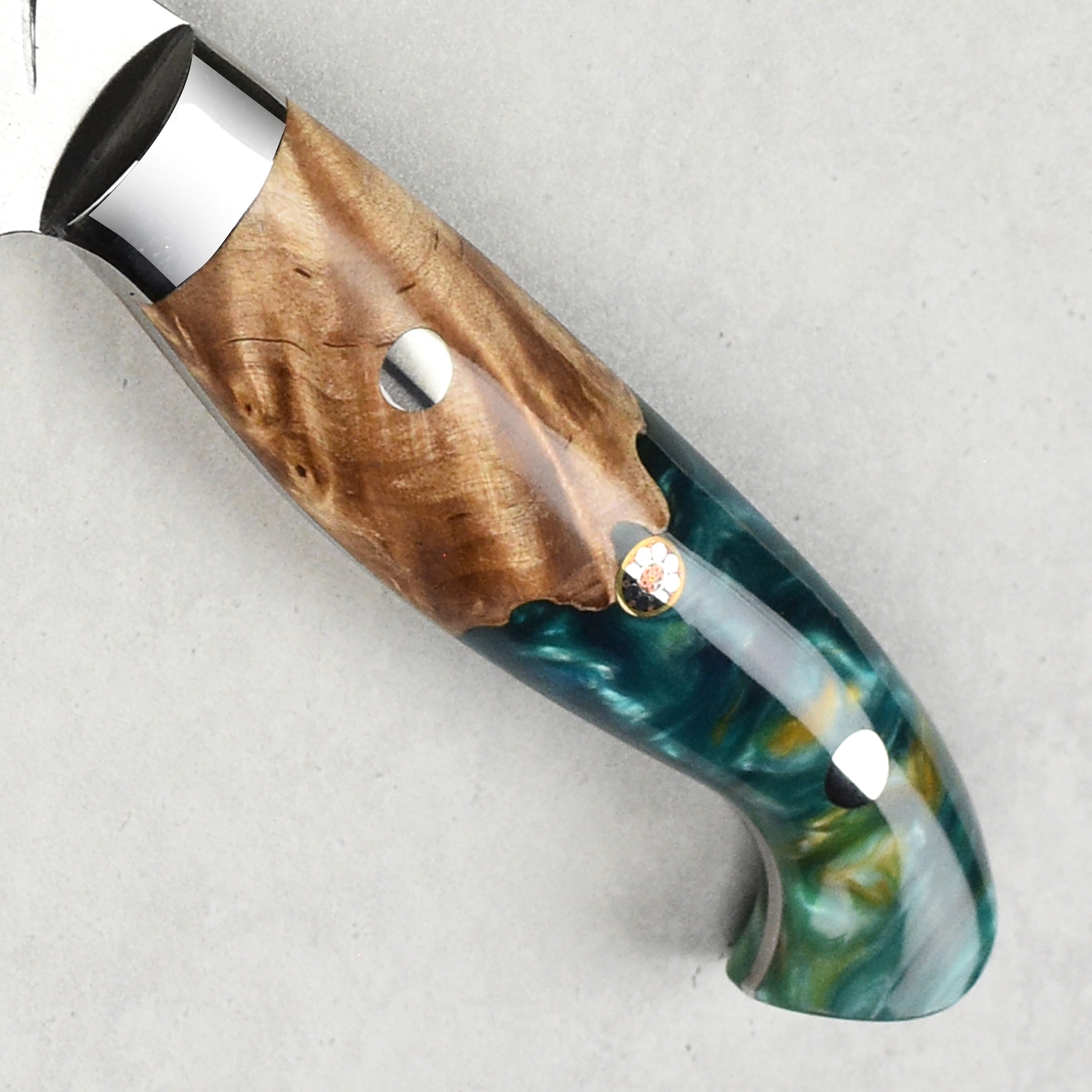 Kurosaki Fujin Forged SG2 Damascus 10.6" Sujihiki with Saya