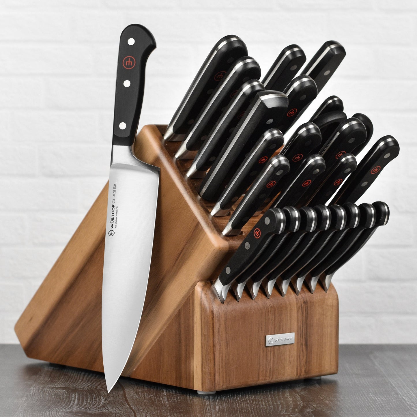 Wusthof 25 Slot Acacia Knife Block