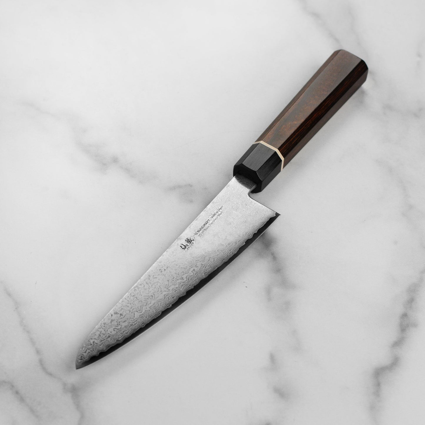 Senzo Black Damascus 5.5" Prep Knife