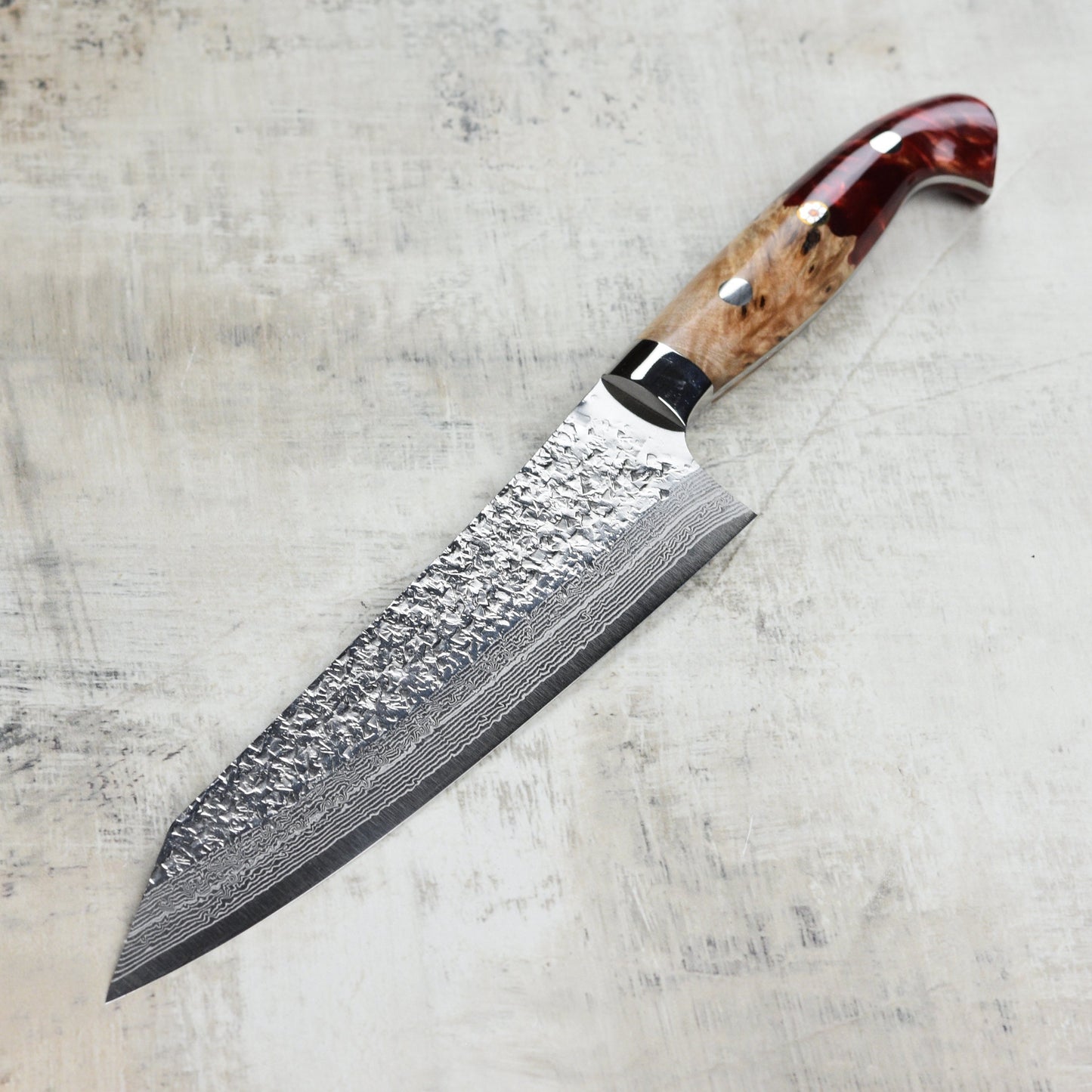 Kurosaki Shizuku Forged SG2 Damascus 7" Gyuto with Saya