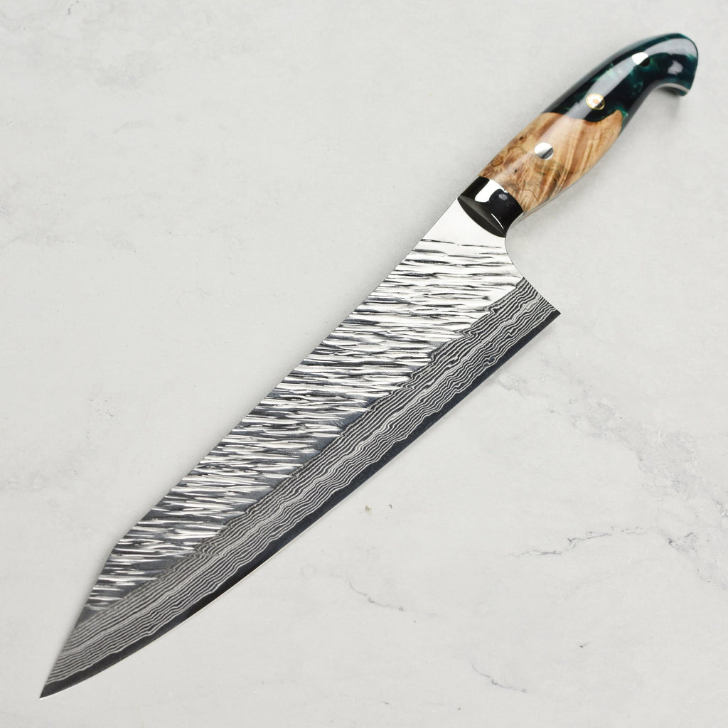 Kurosaki Fujin Forged SG2 Damascus 9.4" Gyuto with Saya