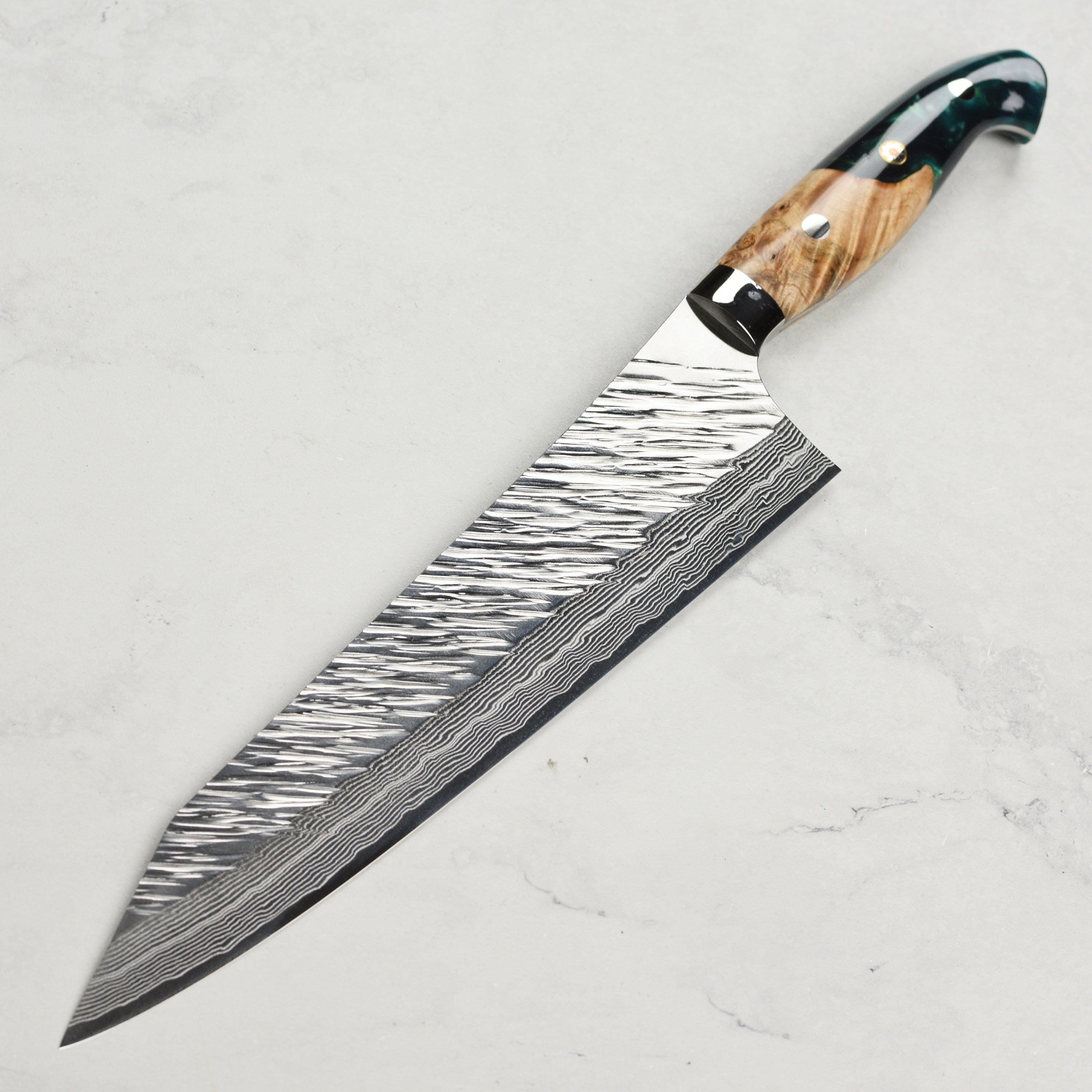 Kurosaki Fujin Forged SG2 Damascus 9.4" Gyuto with Saya