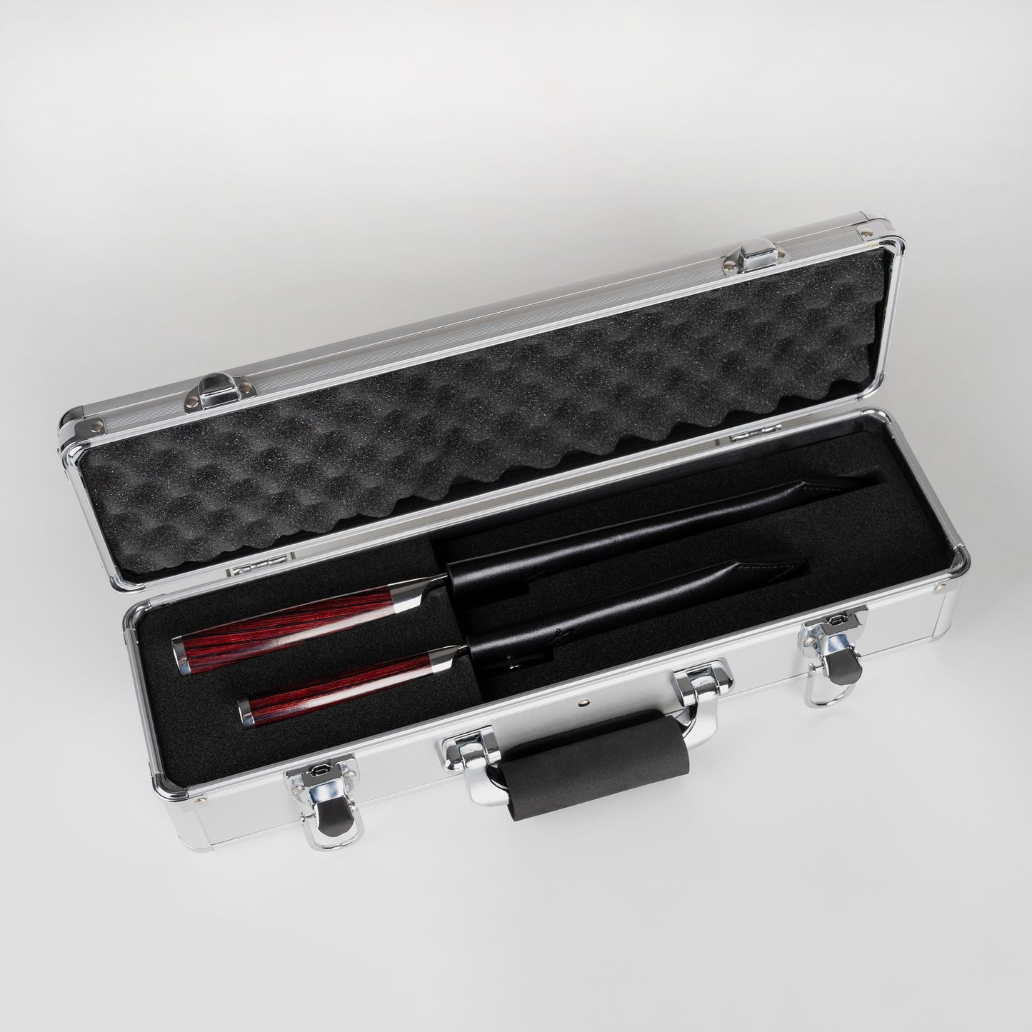 Shun Kohen Dual Core Chef's & Utility Knife Set with Sheaths & Case