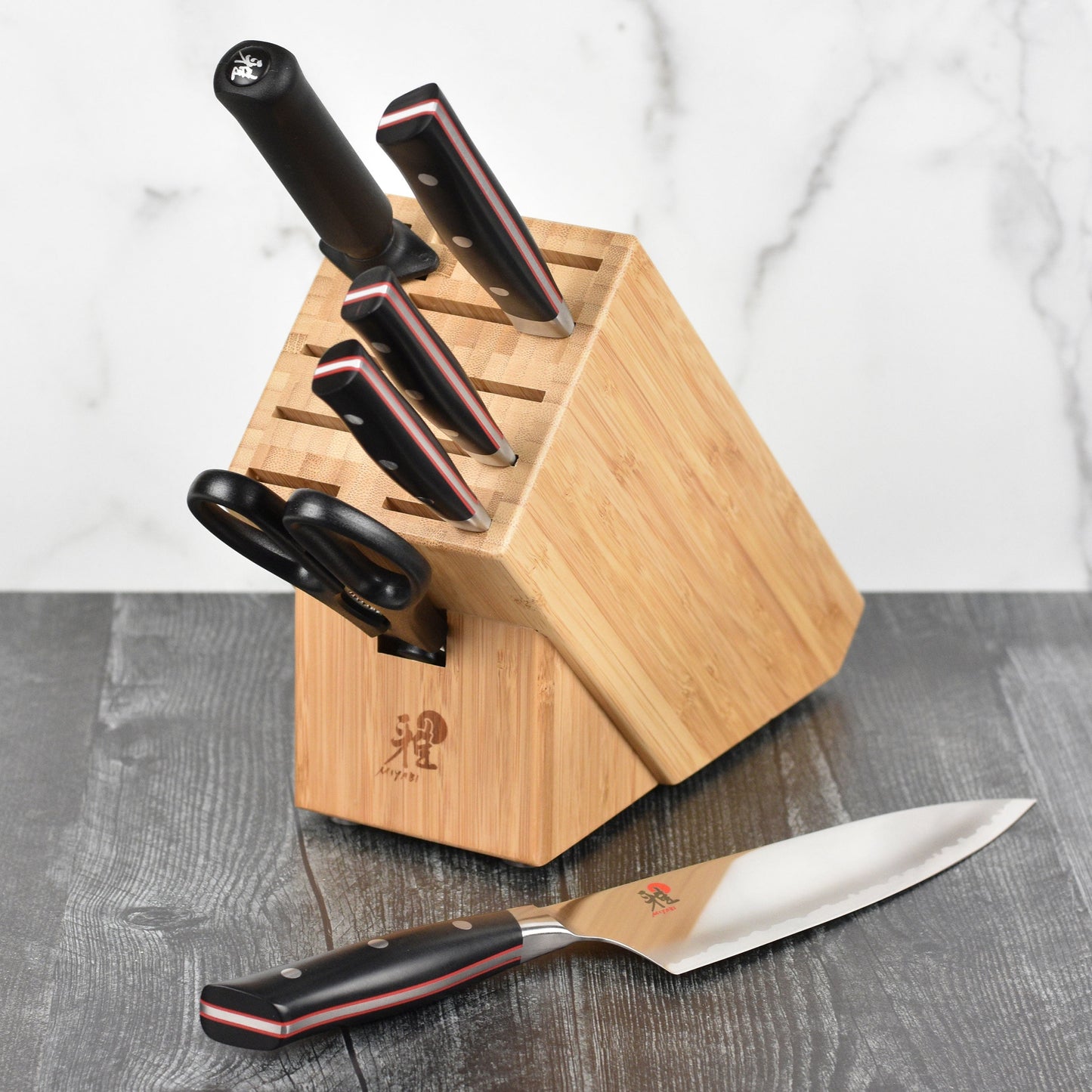 Miyabi Evolution 7 Piece Knife Block Set