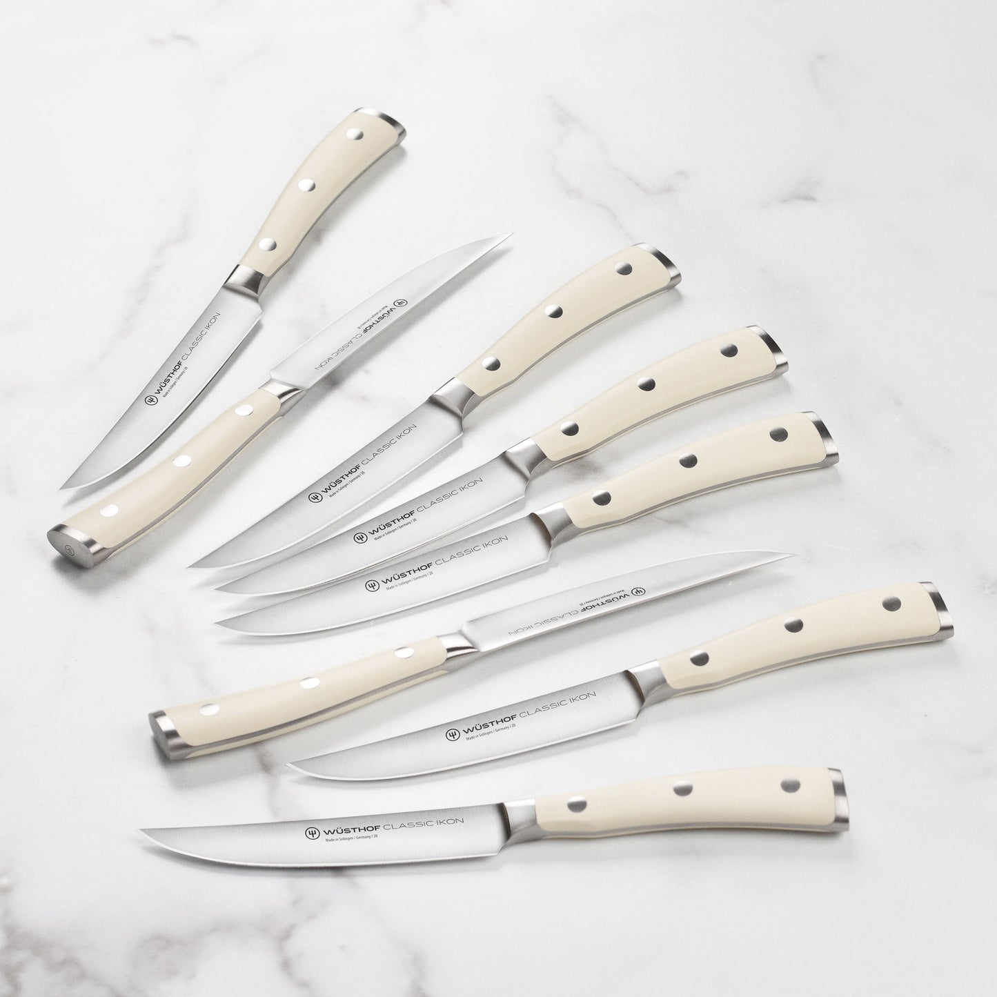 Wusthof Classic Ikon Creme 26 Piece Acacia Knife Block Set