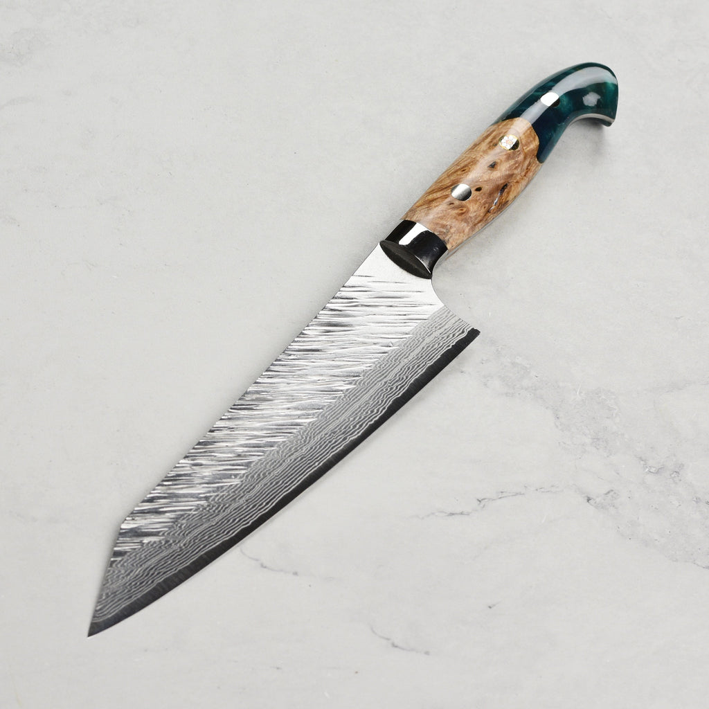 Kurosaki Fujin Forged SG2 Damascus 7" Gyuto with Saya