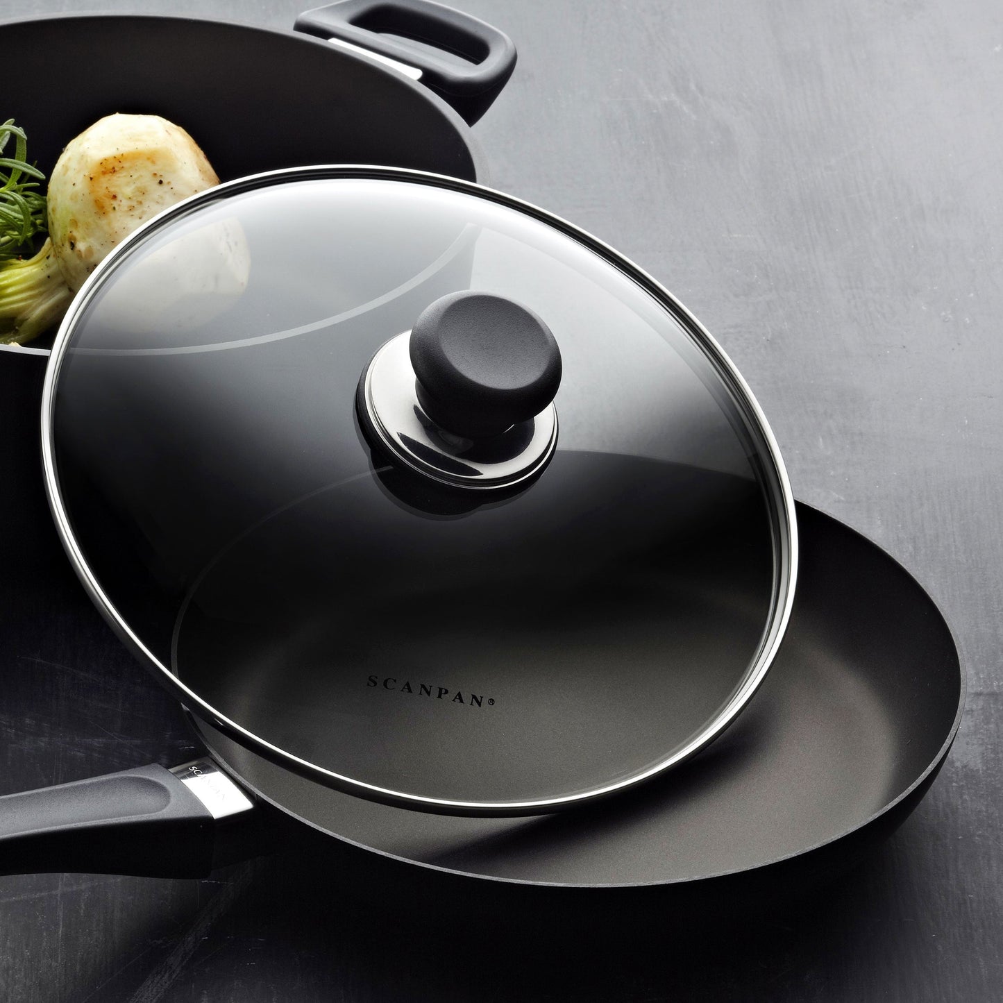 Scanpan Classic 8 & 10.25" Nonstick Fry Pan Set with Lids