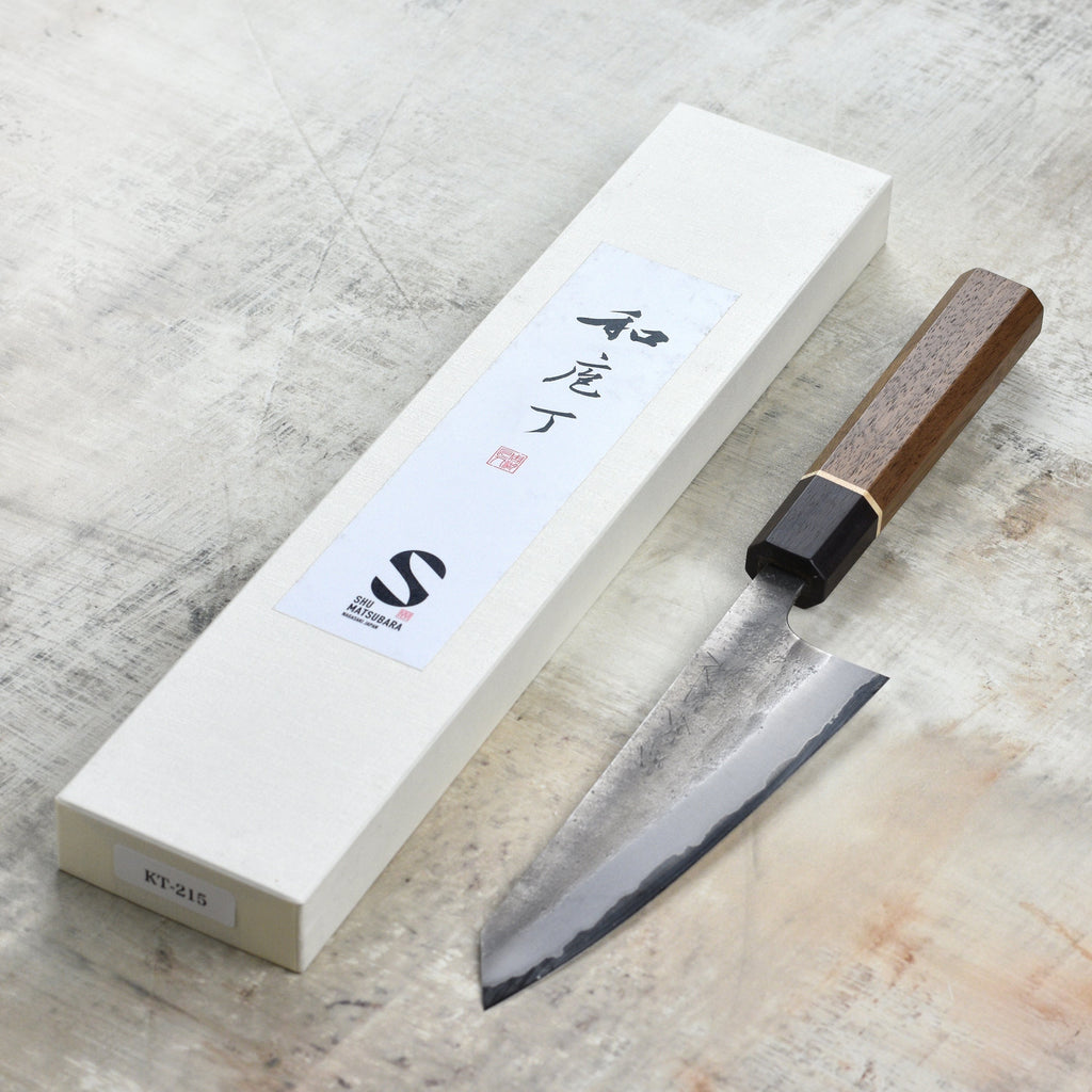 Matsubara Aogami #2 Nashiji Stainless Clad 5.9" Honesuki