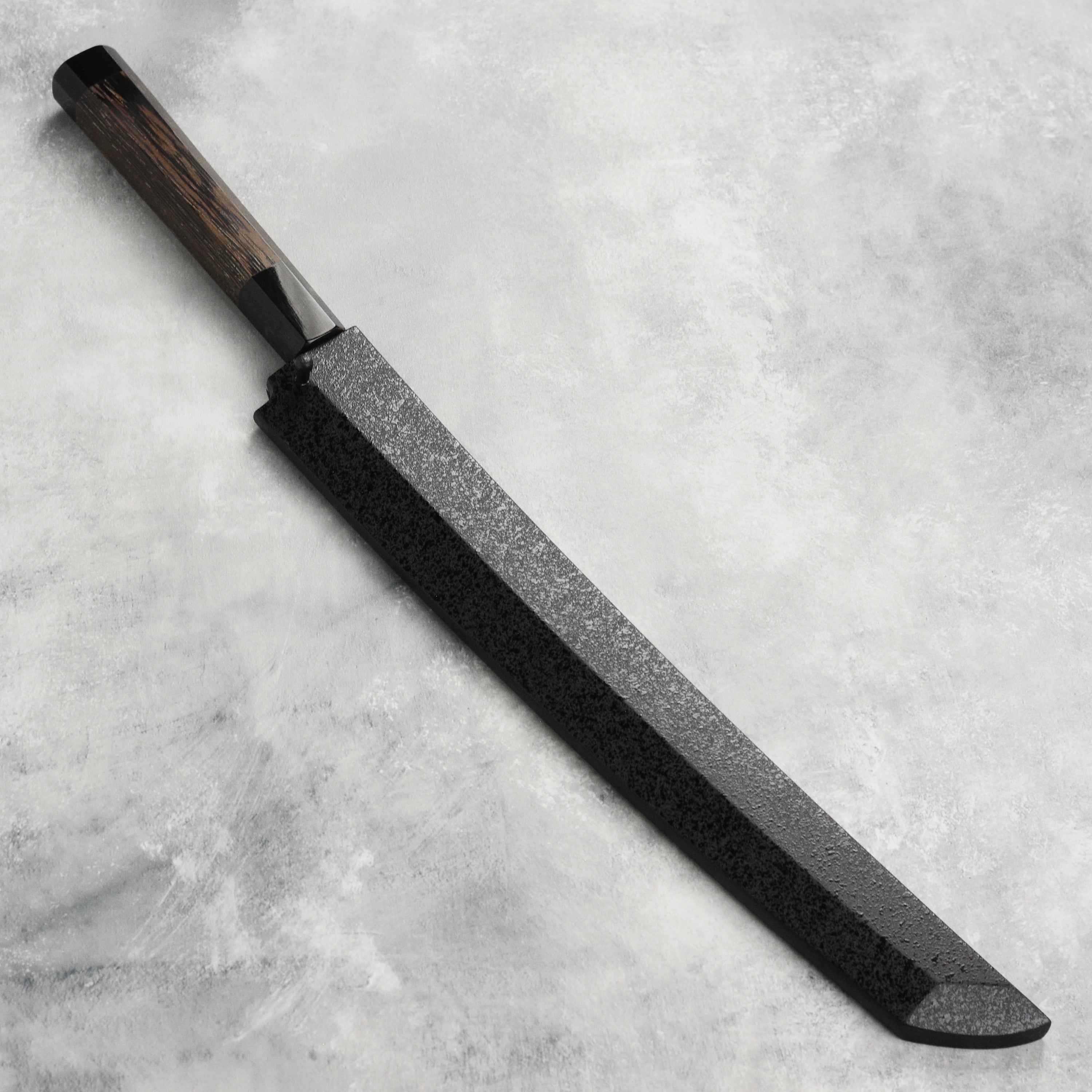 Takayuki Zangetsu Ginsan Single-Bevel 11.8" Sakimaru Takohiki with Saya
