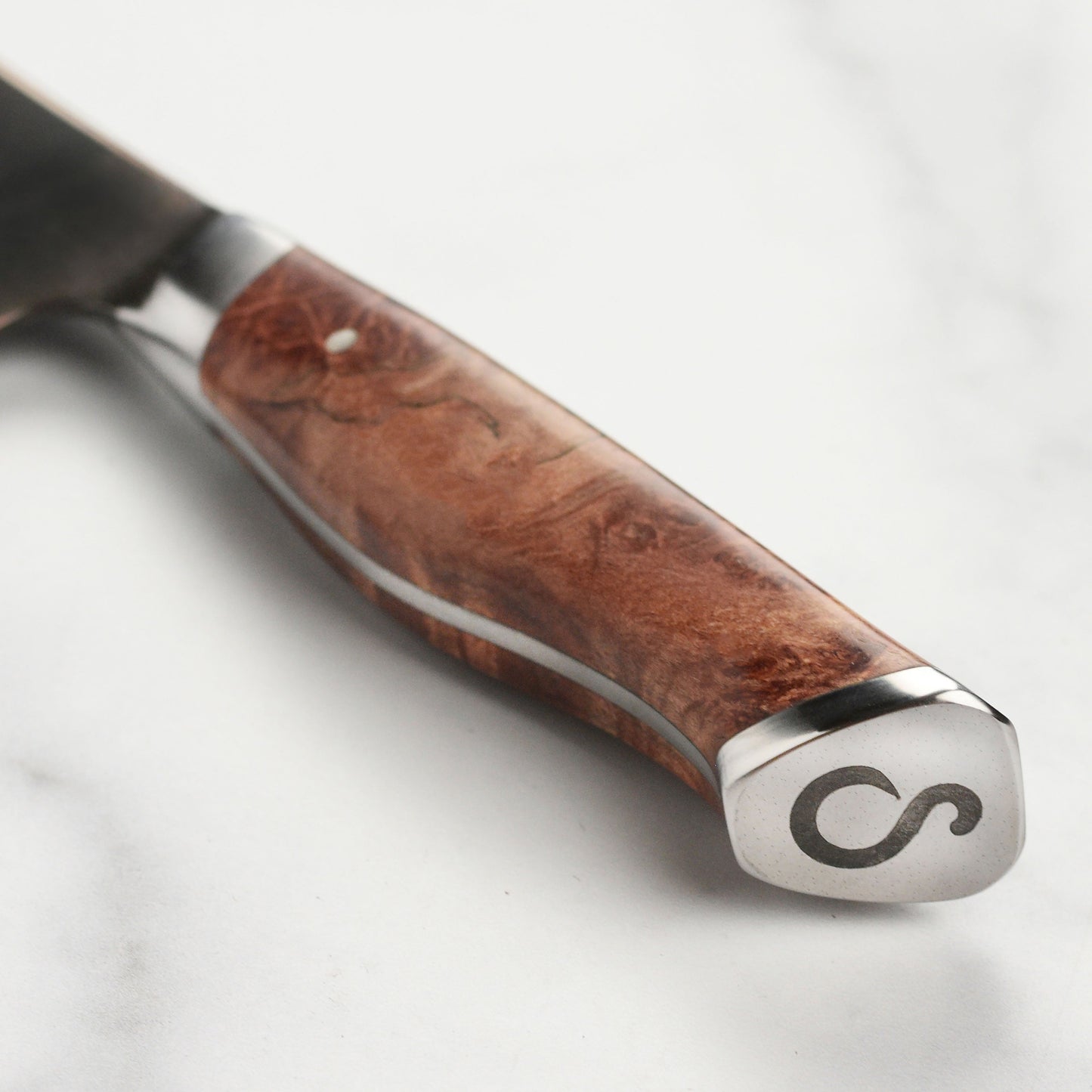 Steelport Carbon Steel 8" Chef's Knife with Oregon Maple Magnetic Sheath