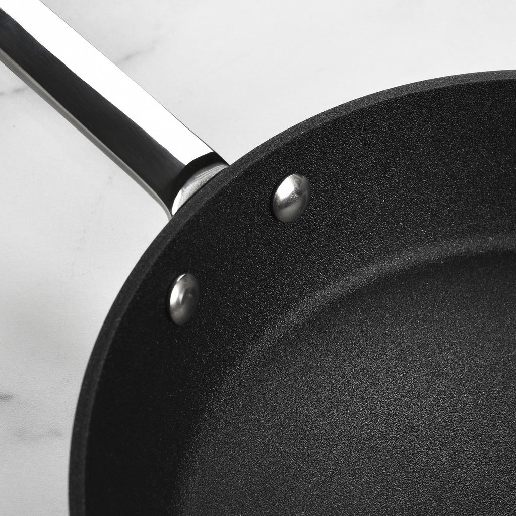Scanpan Maitre D' Stratanium+ Nonstick Stainless Steel Fry Pan Set with Lids