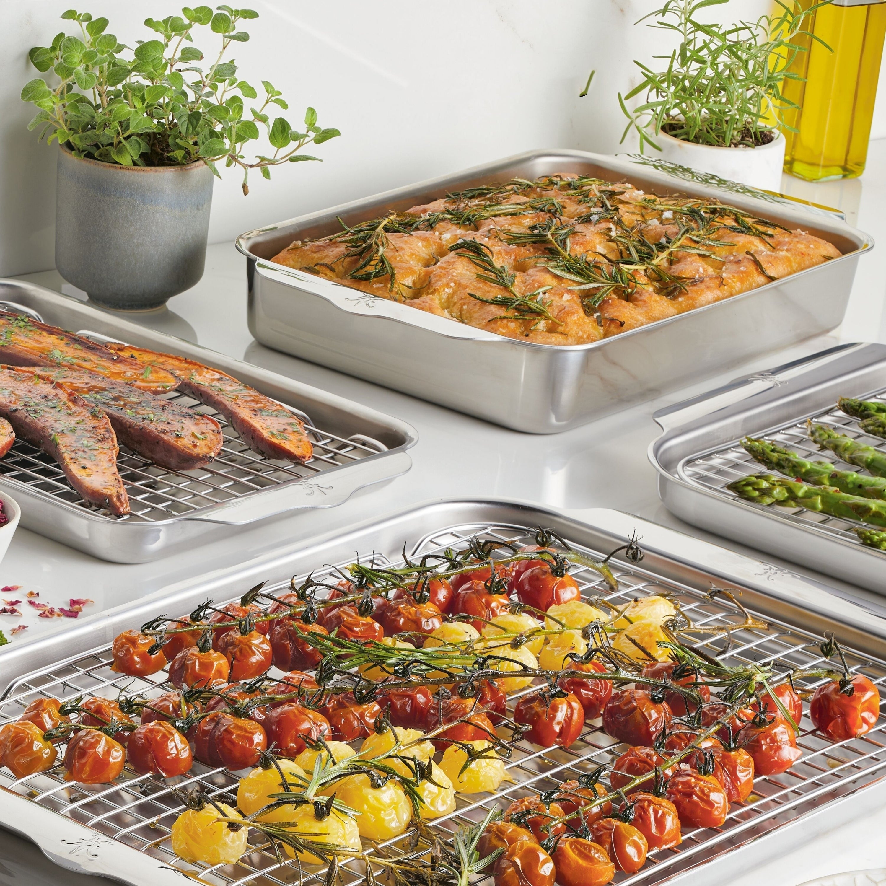 Hestan CopperBond 15 Piece Induction Copper Cookware & Stainless Bakeware Set